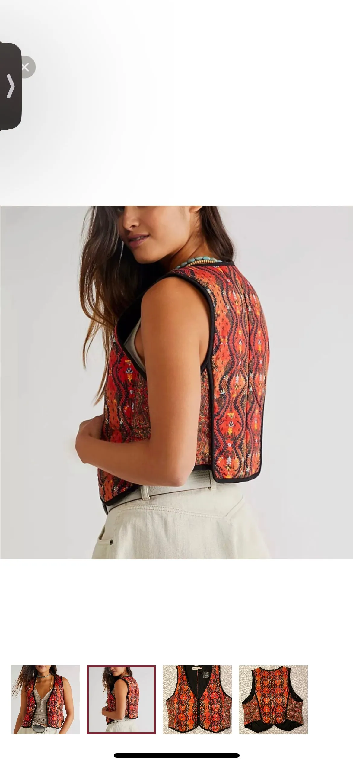 Product image for 020 Free People vest, sz M,