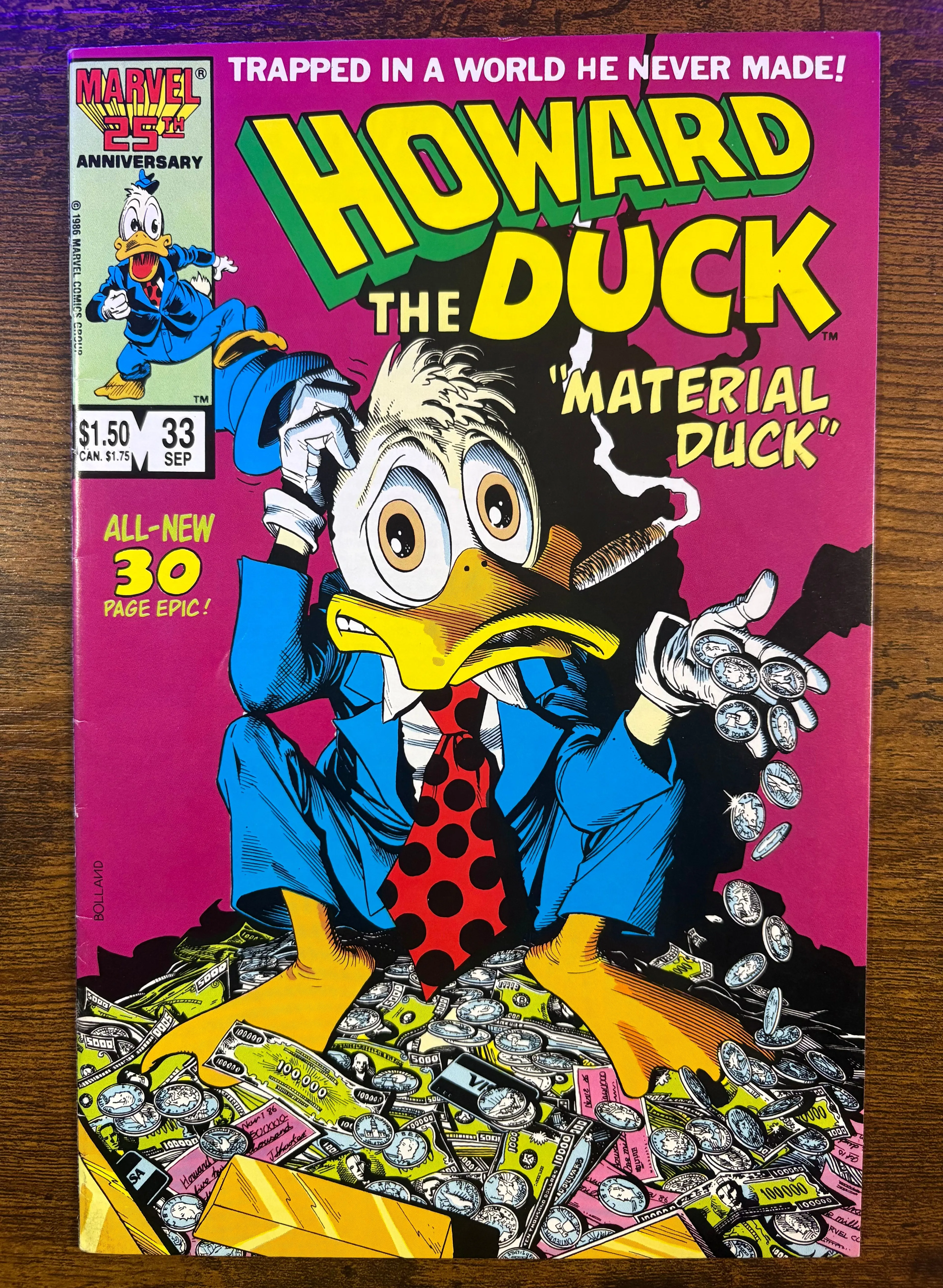 Product image for Howard the Duck #33 (1986) Final Issue
