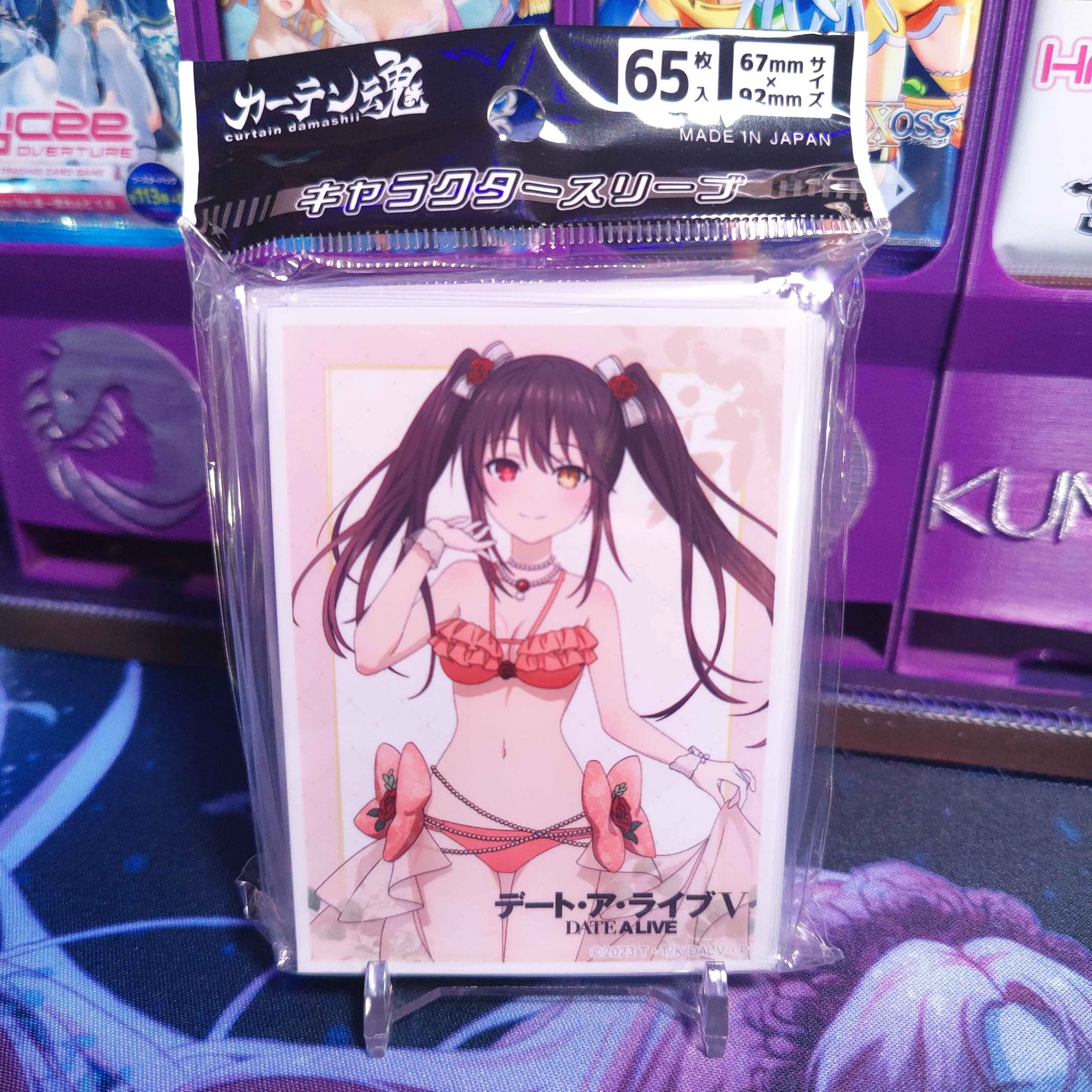 Product image for [x Card Sleeves] Date A Live Kurumi Swimsuit Version