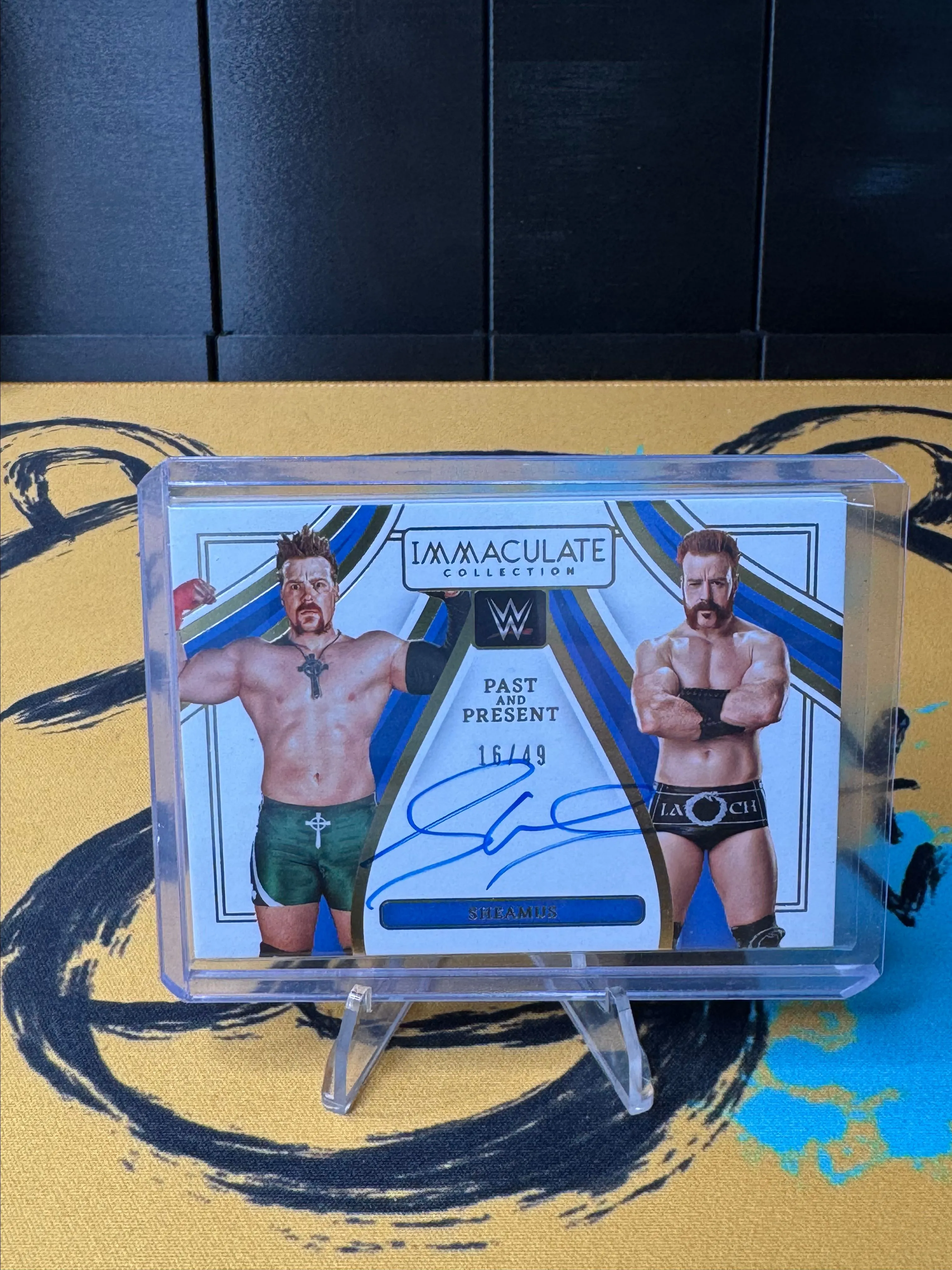 Product image for WWE 2023 Immaculate Sheamus Past and Present Auto /49