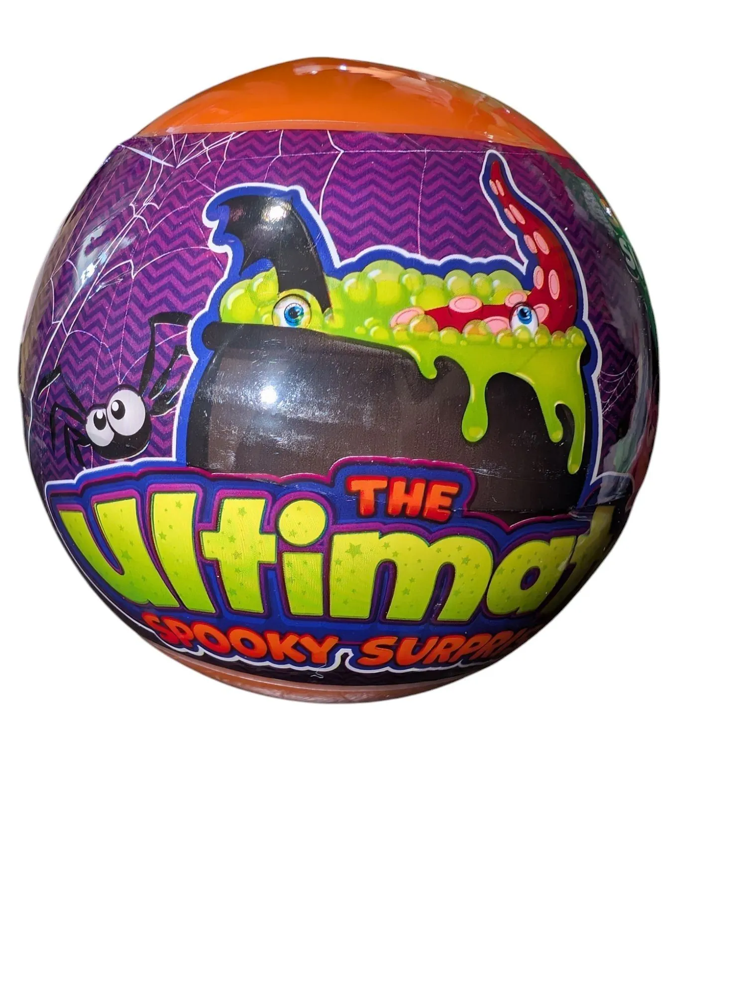 Product image for The Ultima Spooky Surprise" toy, likely a Halloween-themed surprise ball or container