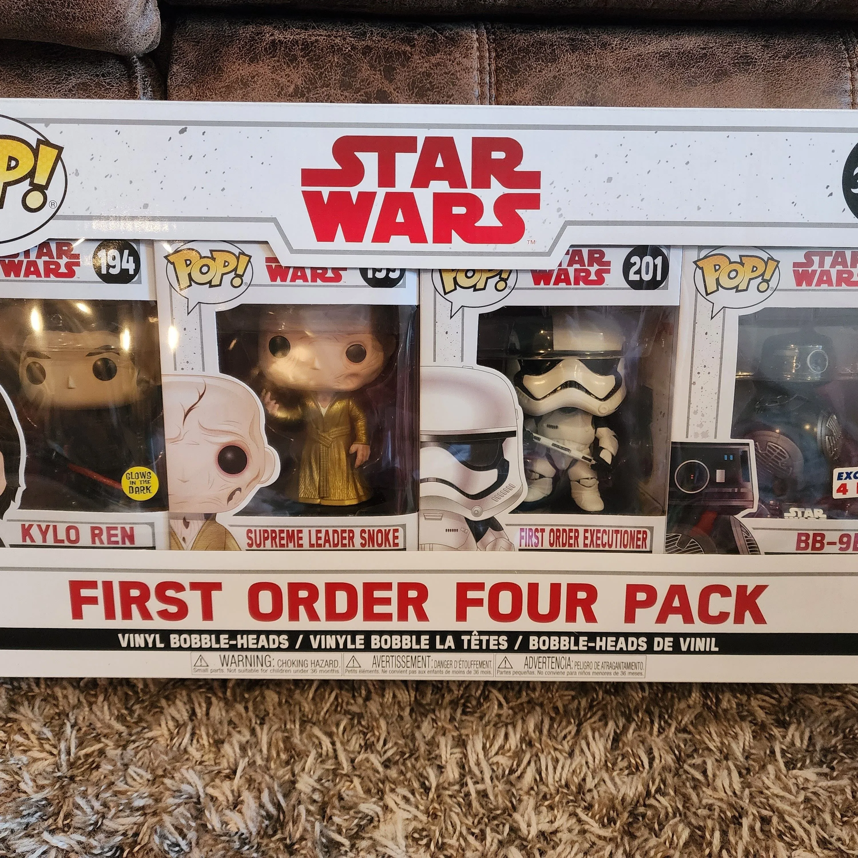 Product image for Funko Pop! Star Wars First Order Exclusive Four Pack