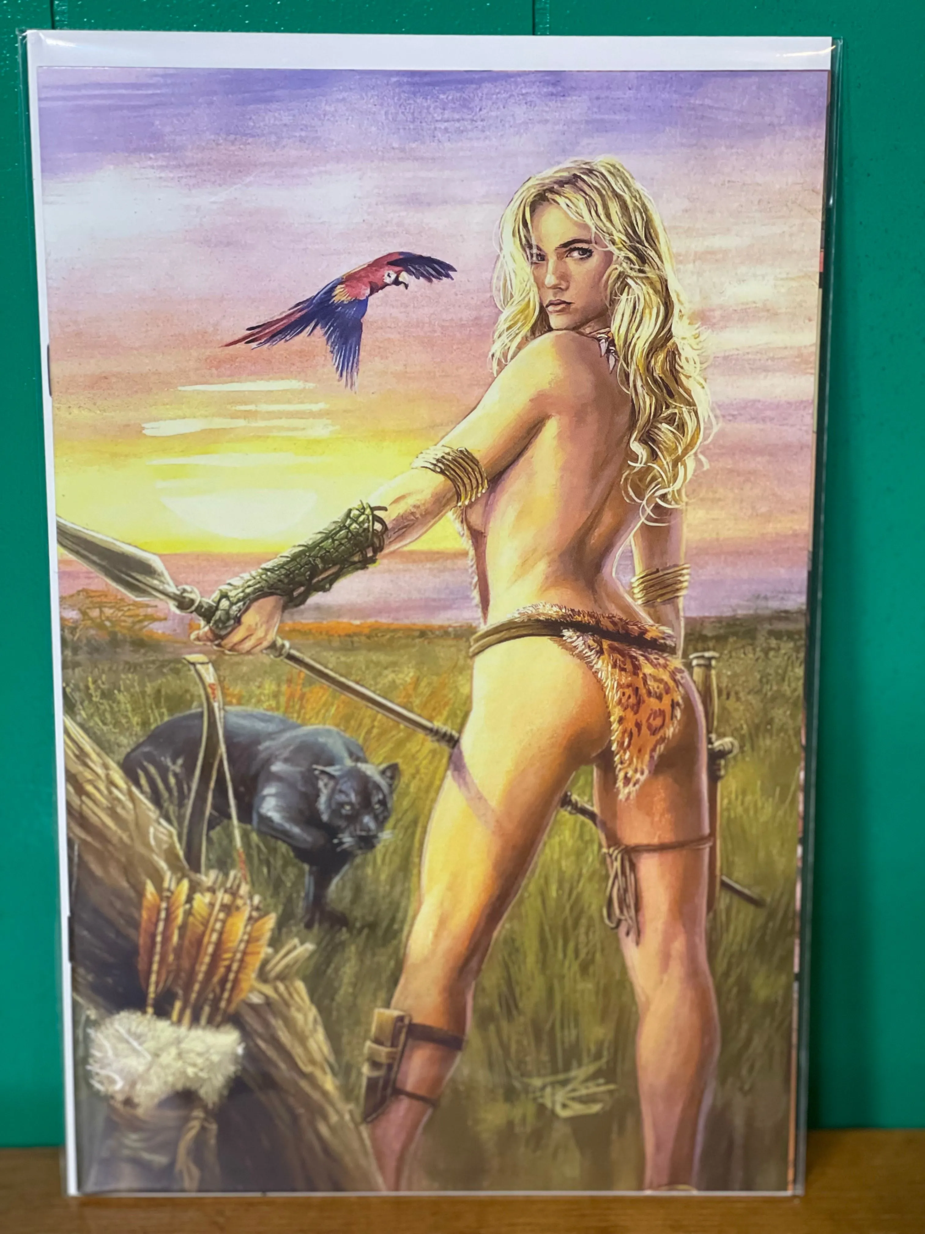 Product image for Sheena, Queen of the Jungle #1 virgin cover