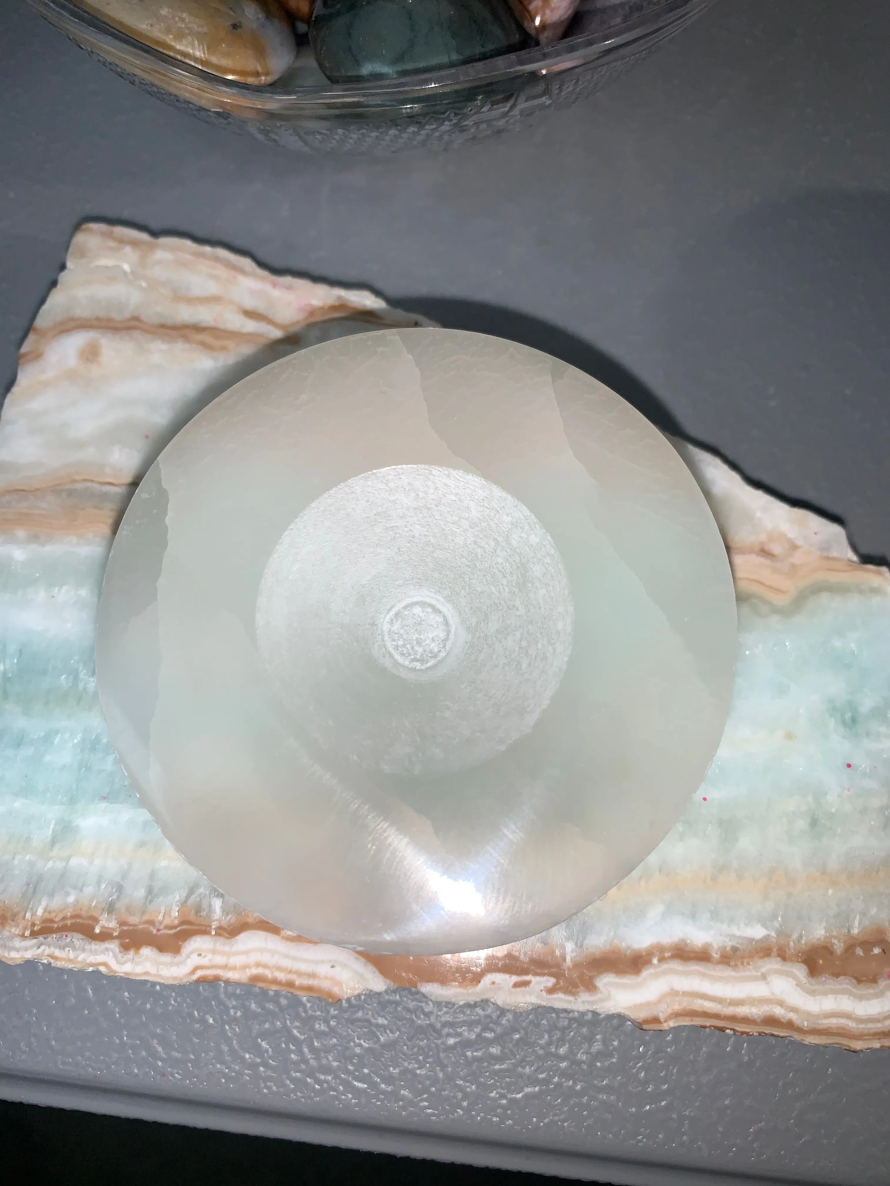 Product image for Selenite Sphere Holder 🔥 Was $16 🔥