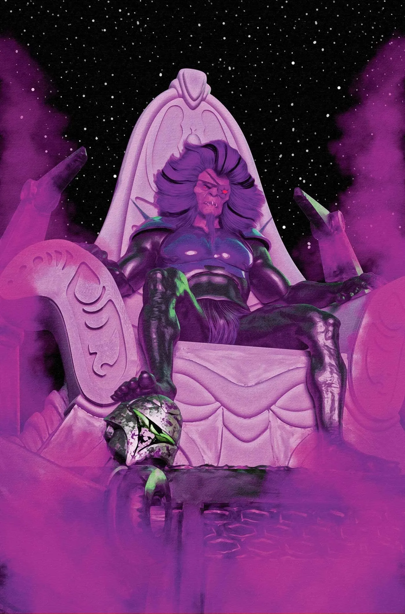 Product image for SILVERHAWKS #2 ZF 1:20 SPEARS PURPLE VIRGIN