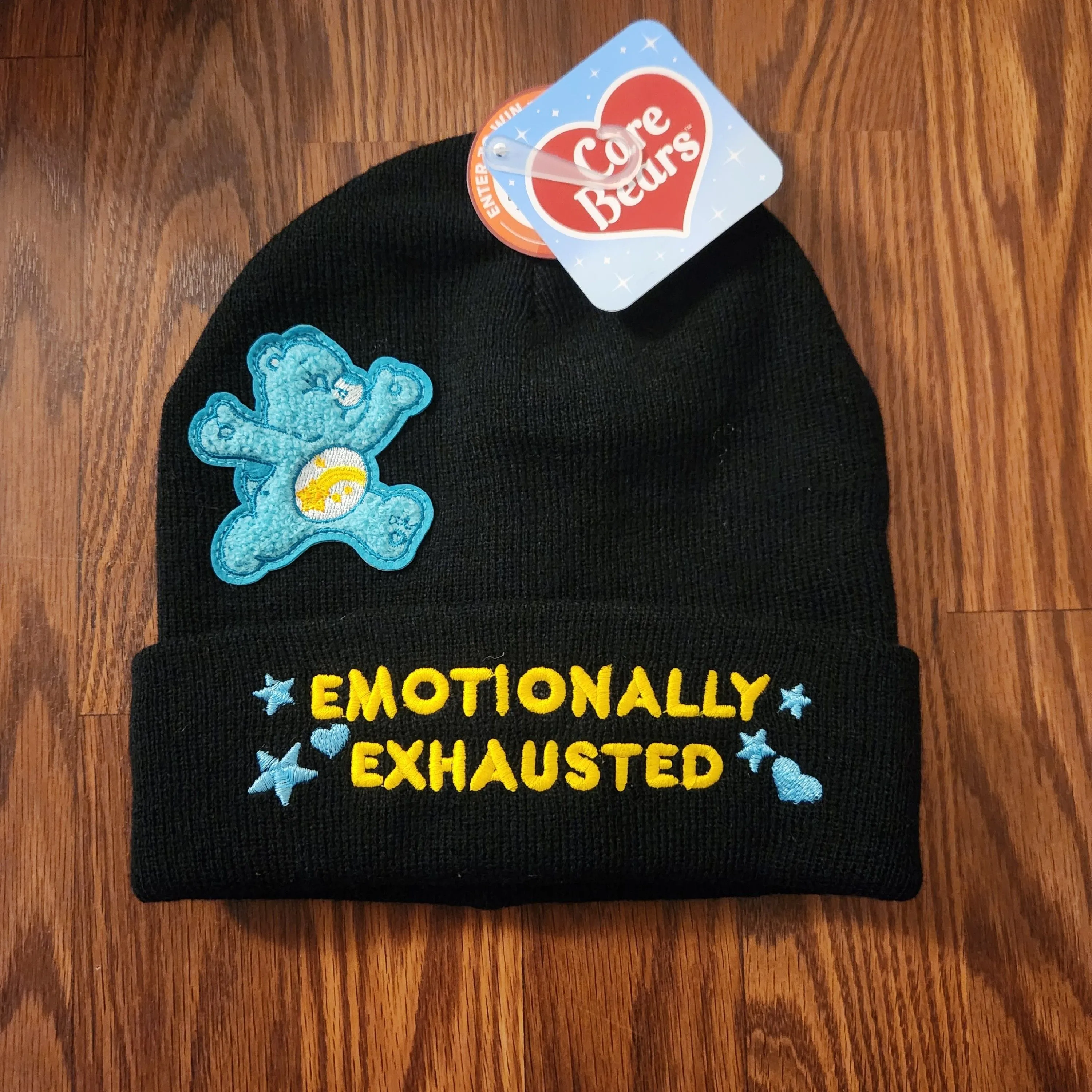 Emotionally Exausted Care Bears Beanie · Whatnot: Shop, Sell, Connect