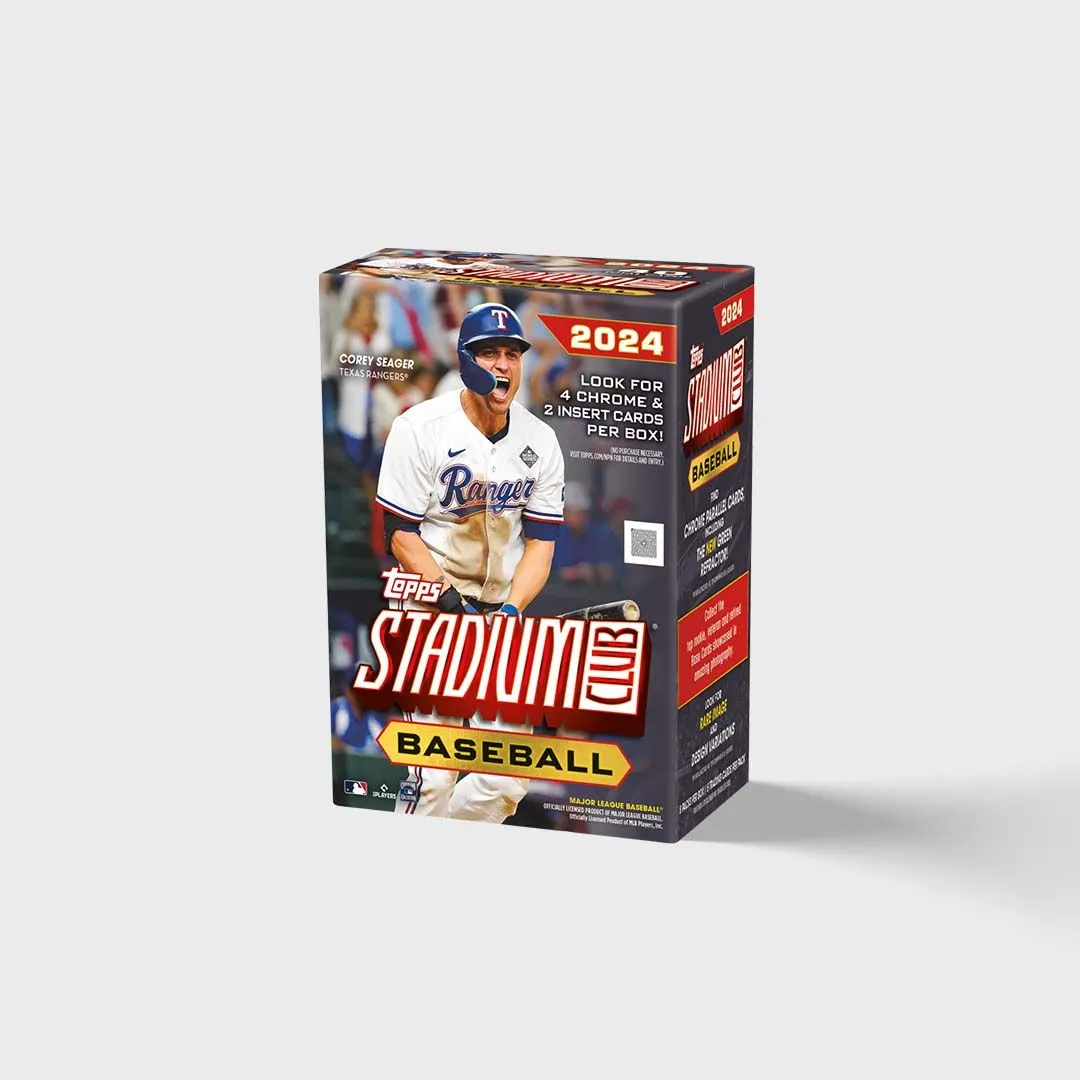 Product image for 2024 Topps Stadium Club Baseball Baseball Value Box