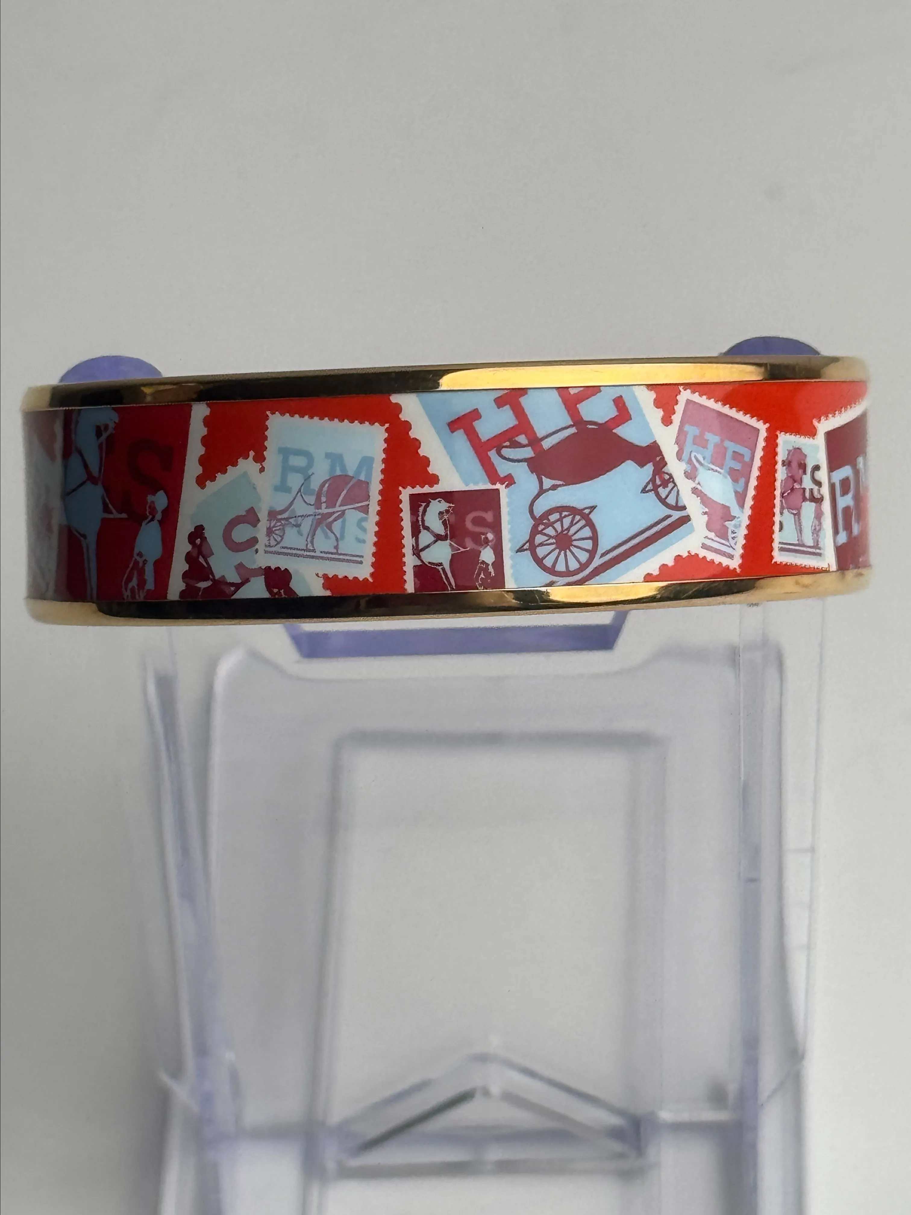 Product image for Hermes Enamel Bangel
