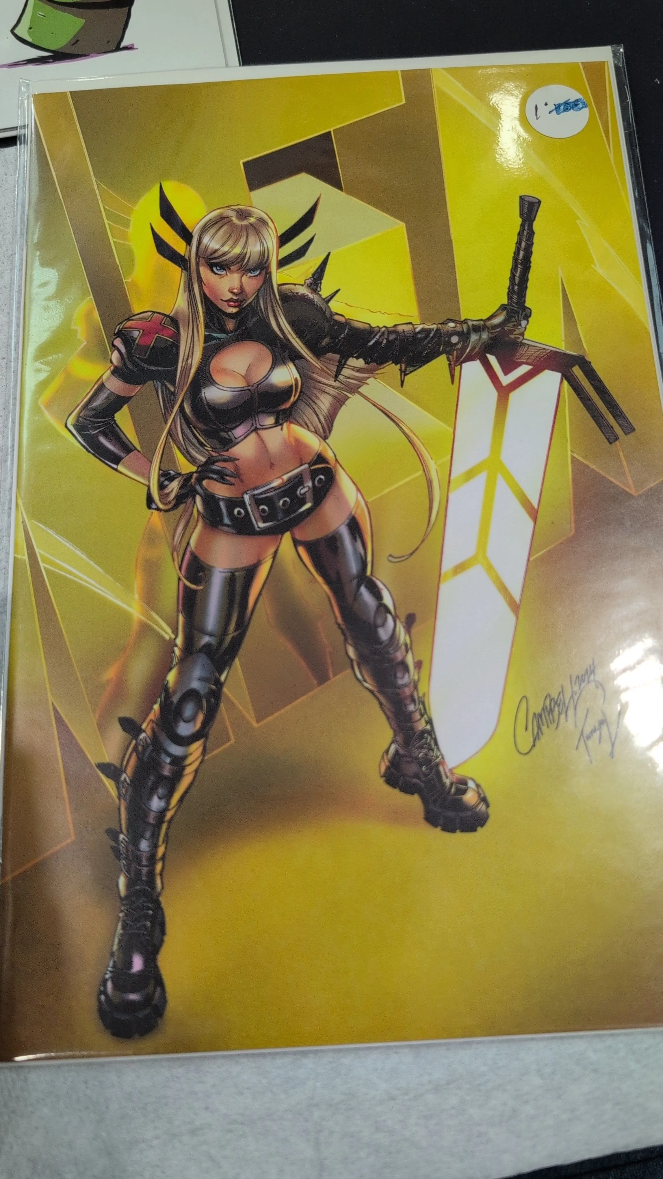 Product image for x men #2 1:100 j Scott Campbell virgin 