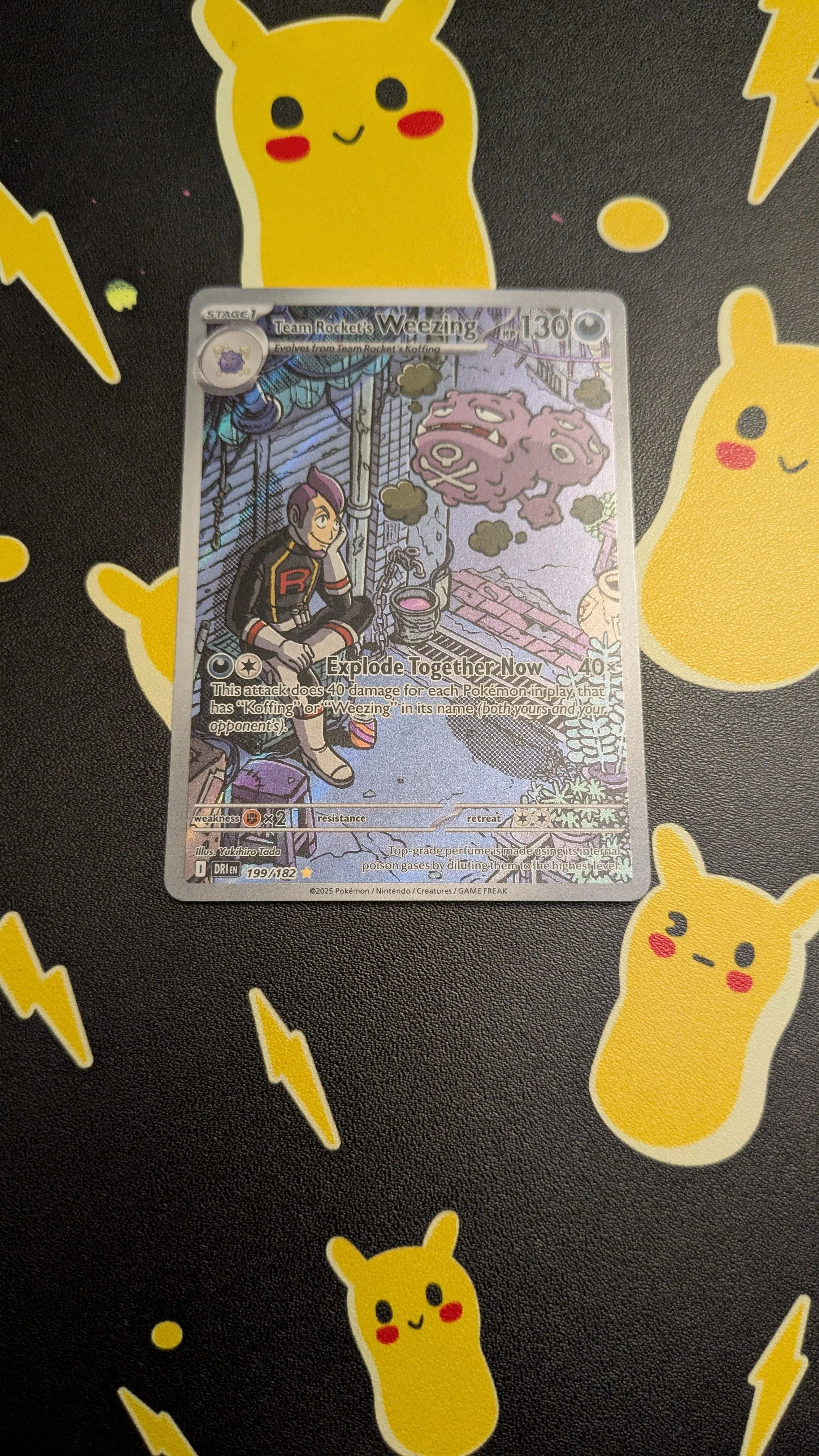 Product image for Pokemon - Team Rocket's Weezing #199
