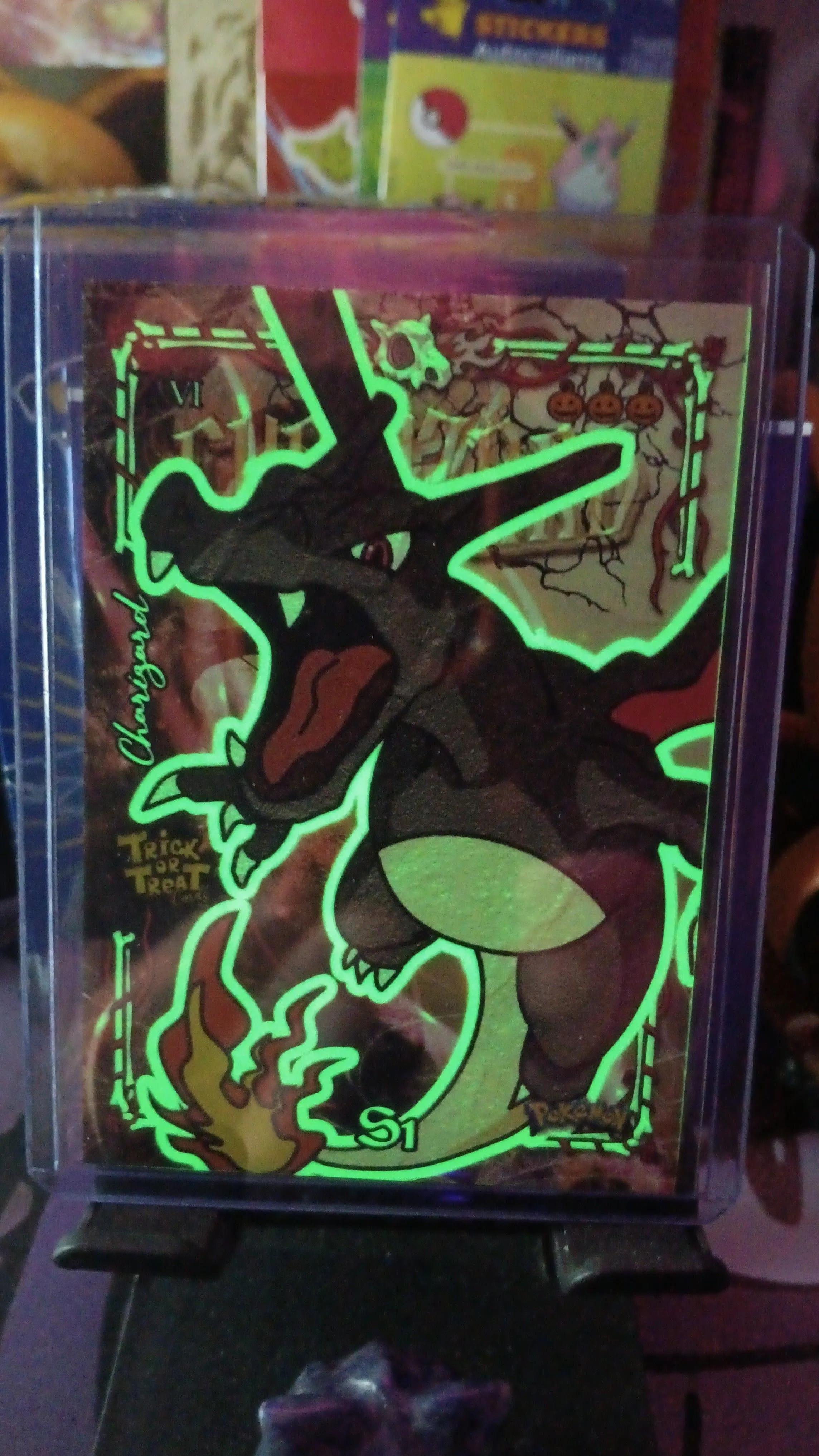 Serialized 87/100 Glow in the dark Charizard Prisma Card  Whatnot: Shop,  Sell, Connect