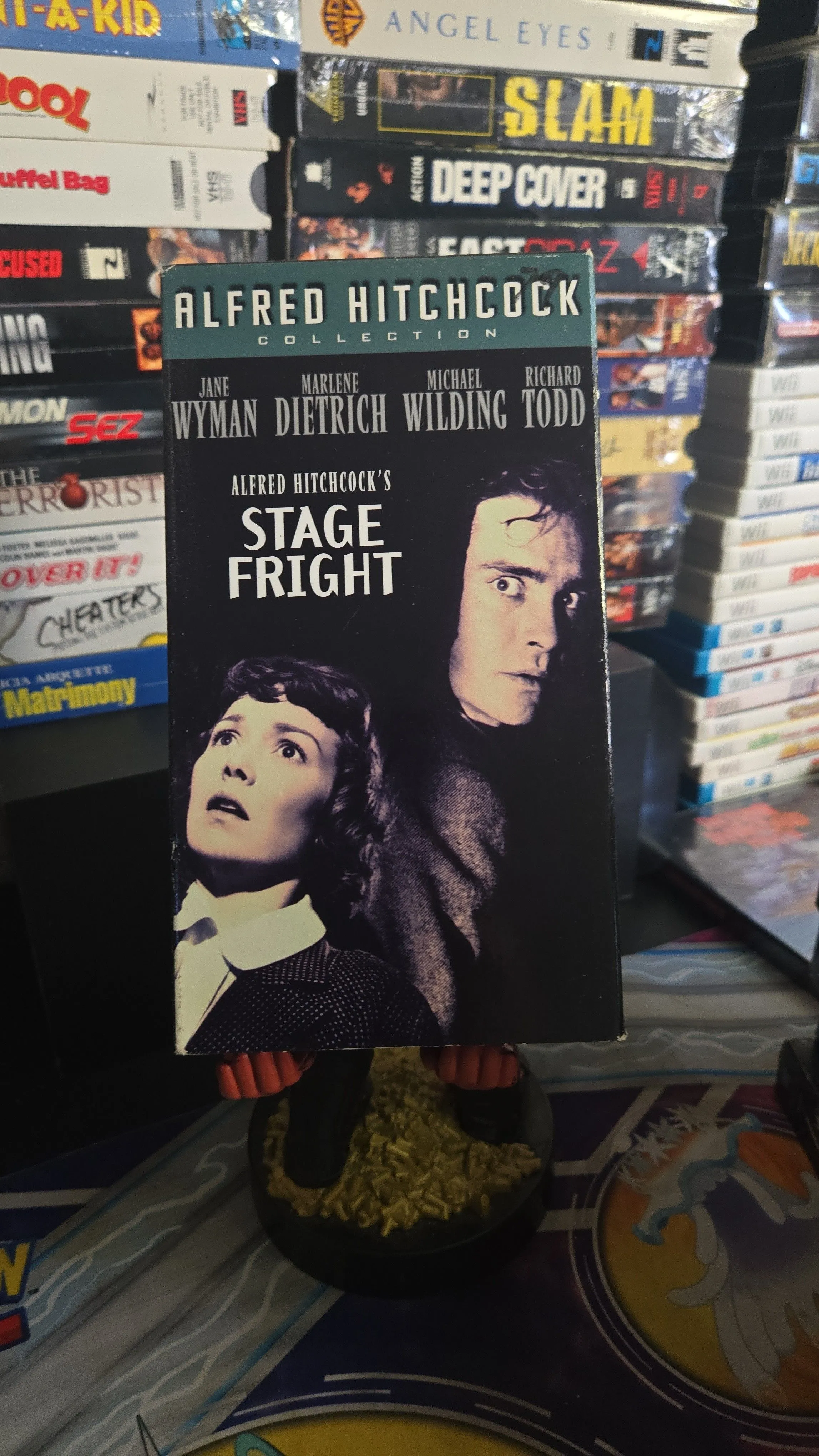 Product image for VHS - STAGE FRIGHT (ALFRED HITCHCOCK)