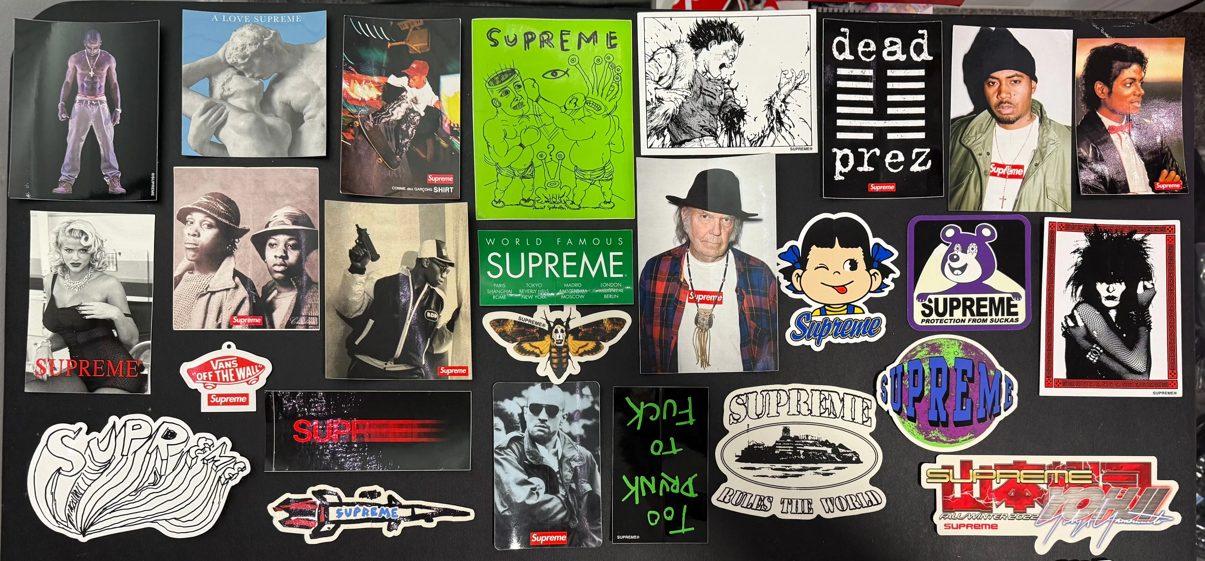 Product image for 0. Supreme Rare Stickers (Prices In Description)