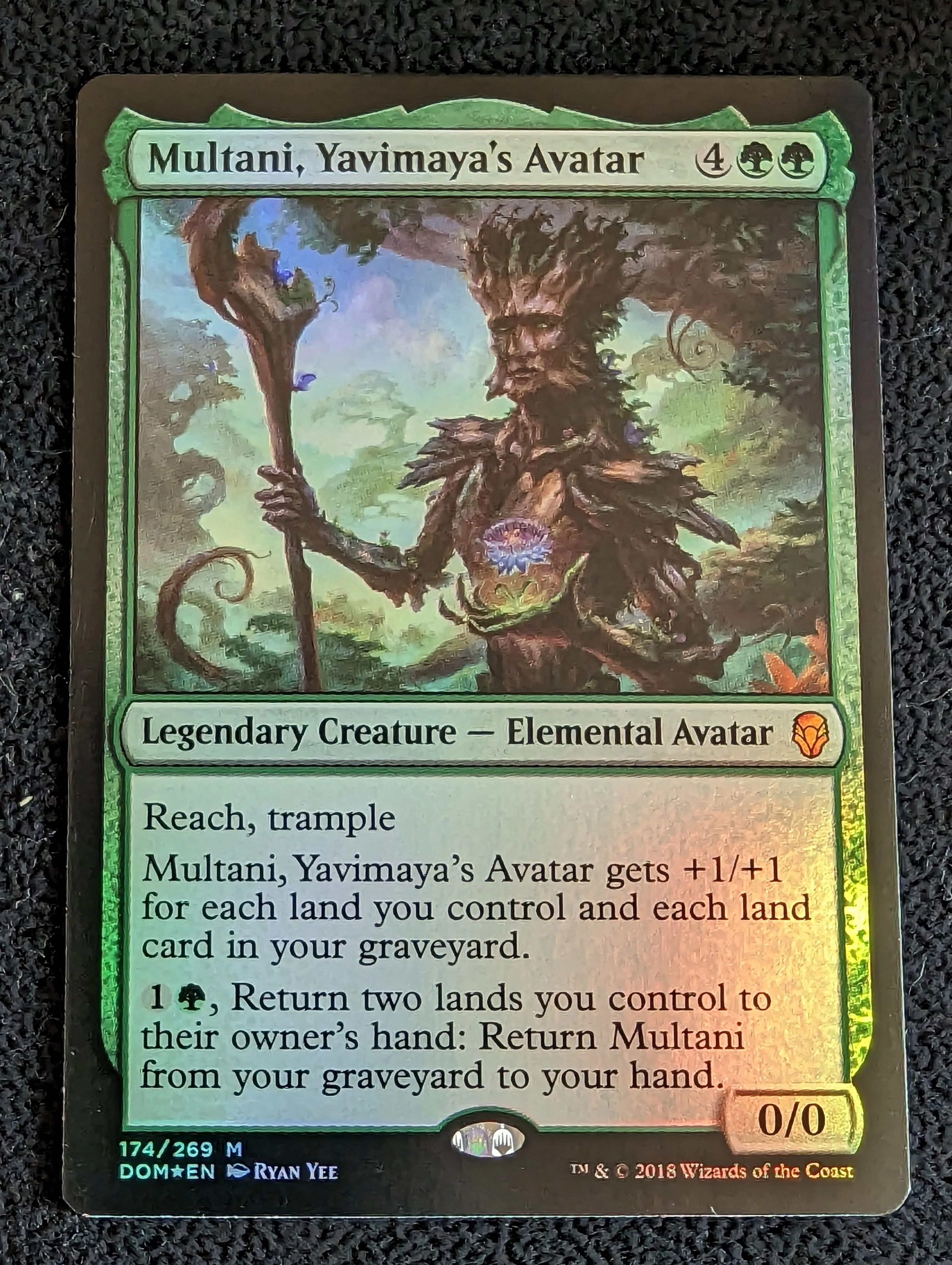 Product image for Multani, Yavimaya's Avatar (Foil - Near Mint)