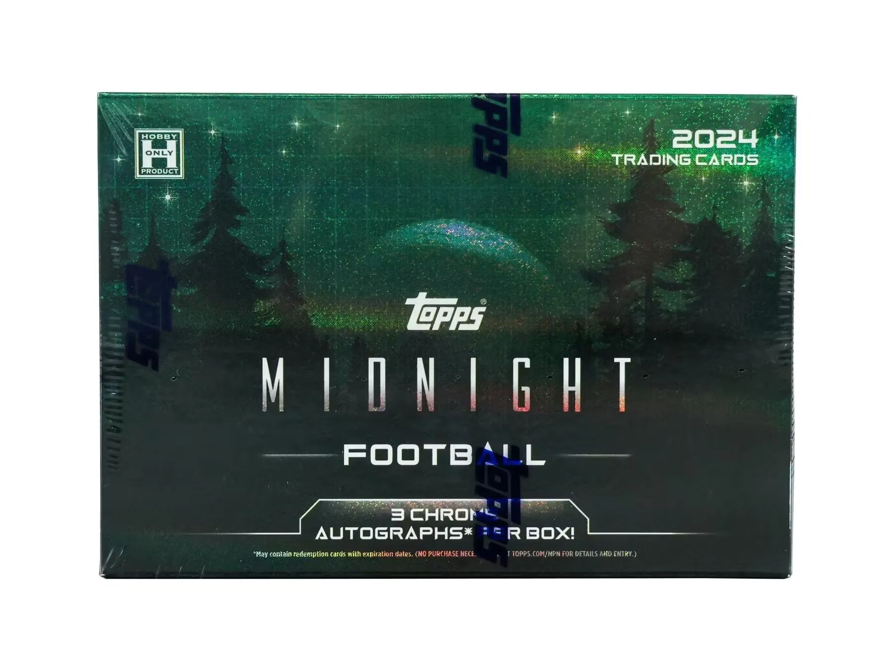 Product image for 2024 Topps Midnight NFL Football Hobby Box - 1 Box