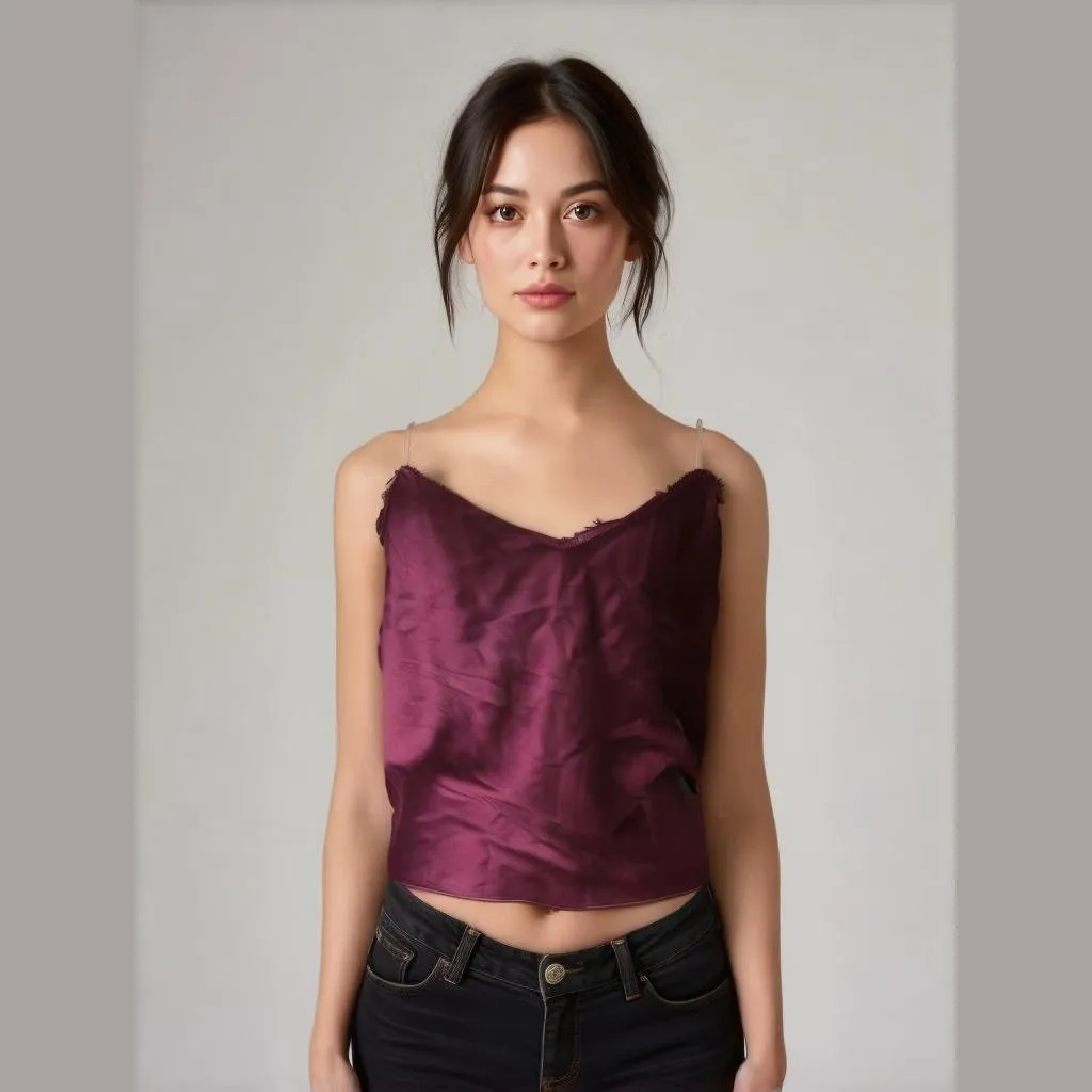Product image for Women's Victoria's Secret Burgundy Lace Cami XL
