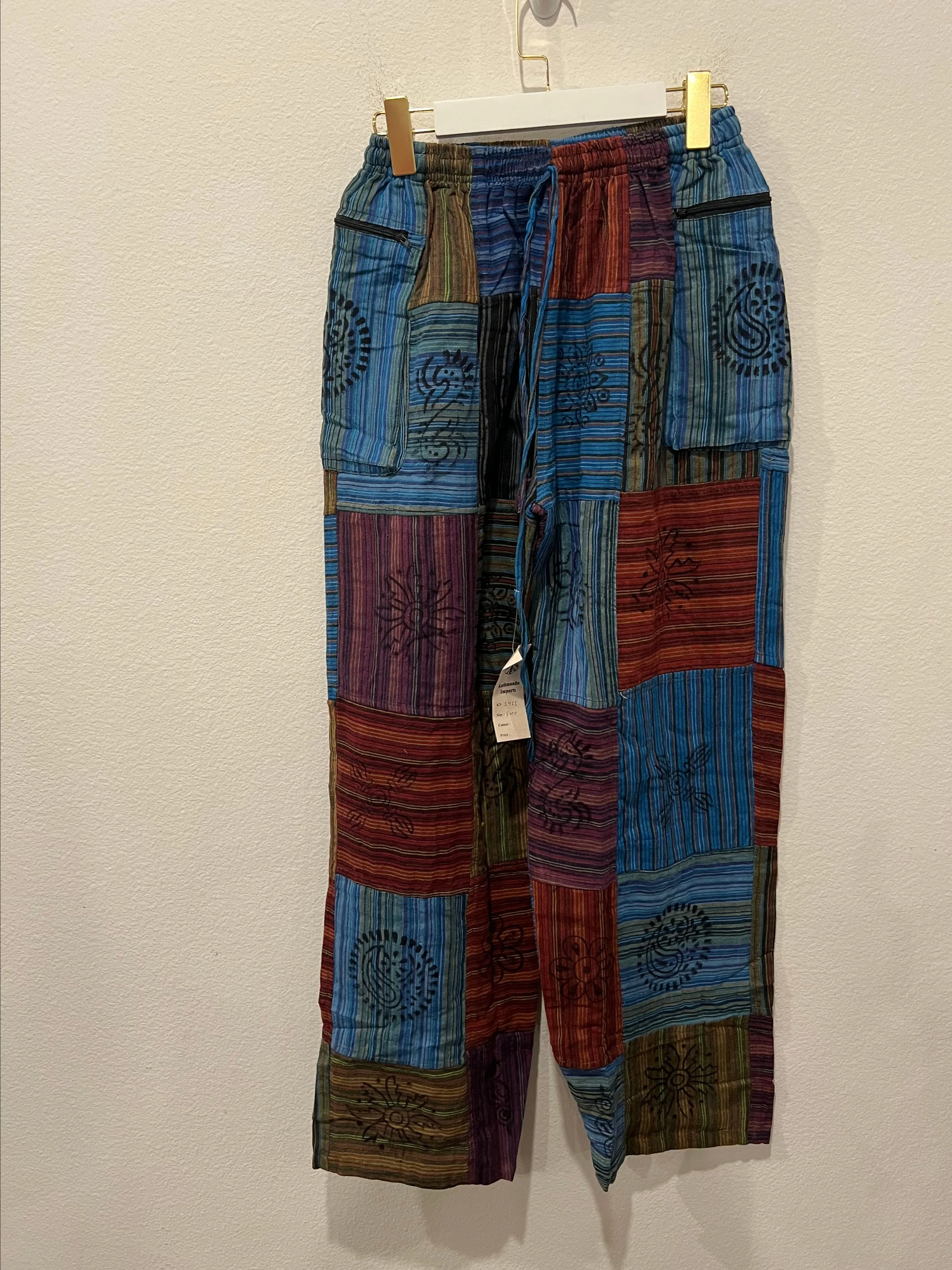 Product image for Multicolor Patchwork Jogger Pants by Kathmandu