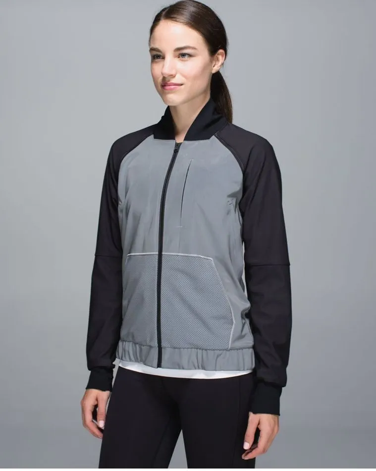 Product image for Lululemon Bright Bomber Jacket *Reflective $228