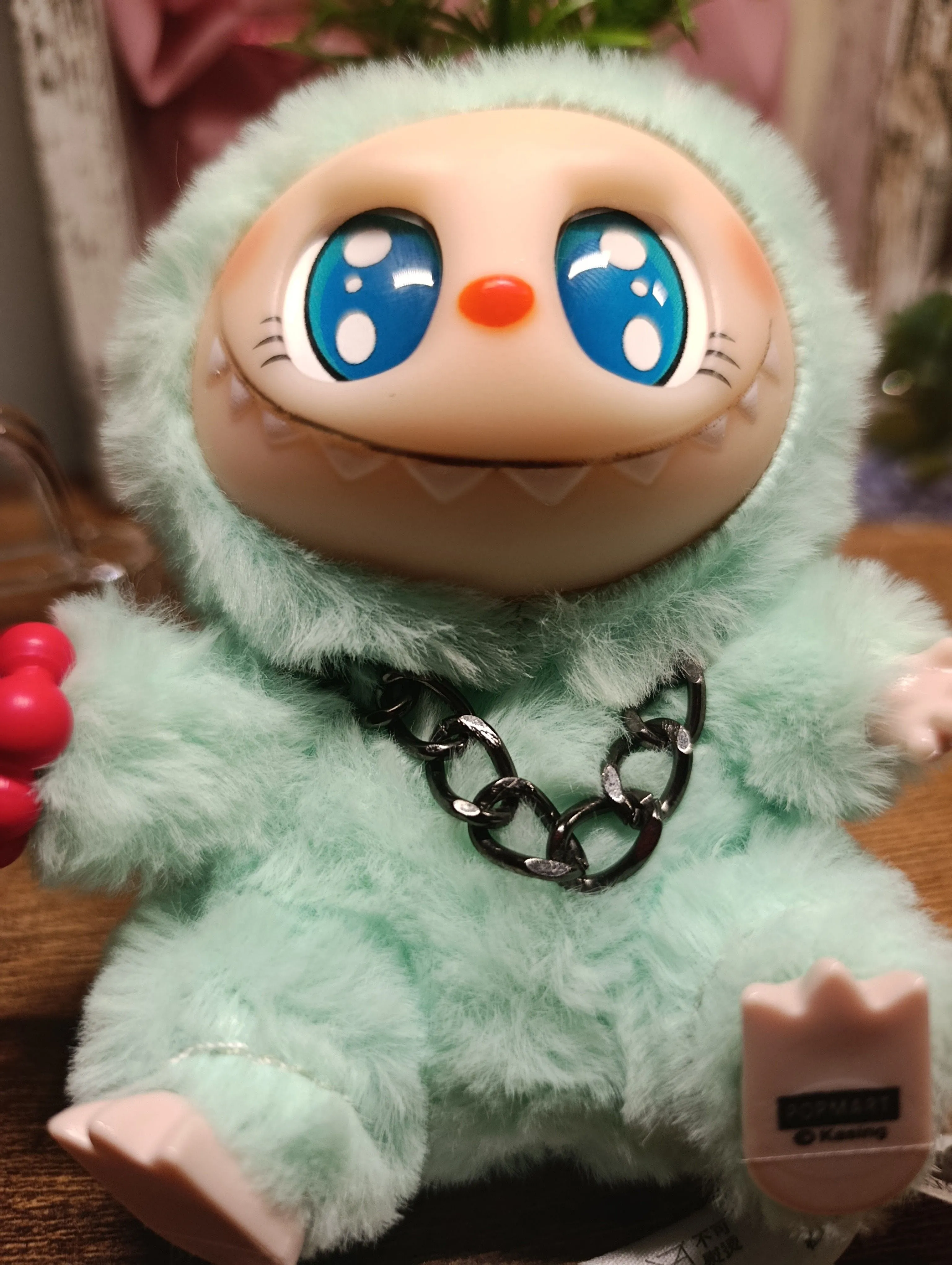 Product image for LB1_Gnmtl Labubu necklace