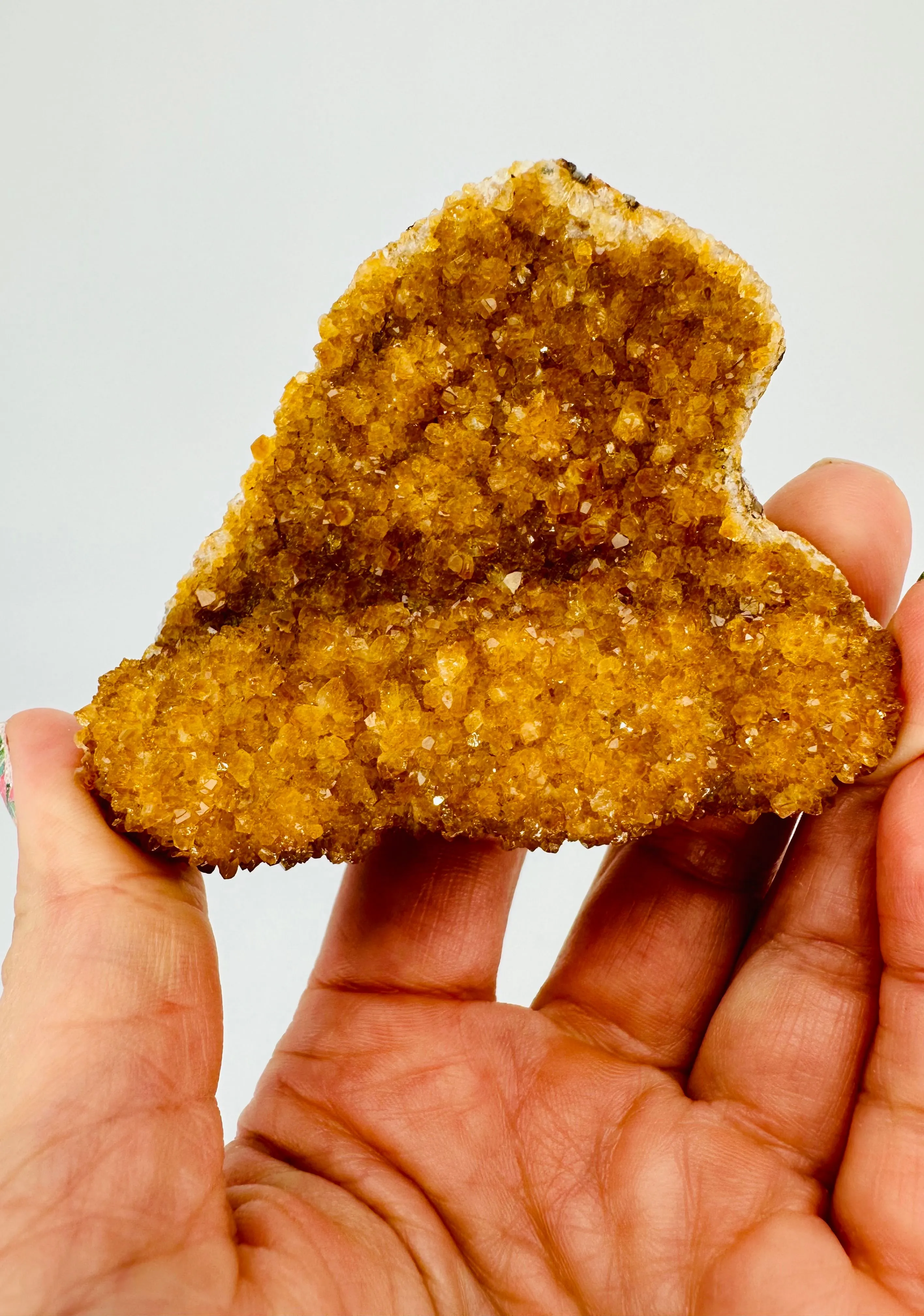Product image for #404 Natrual Citrine Cluster