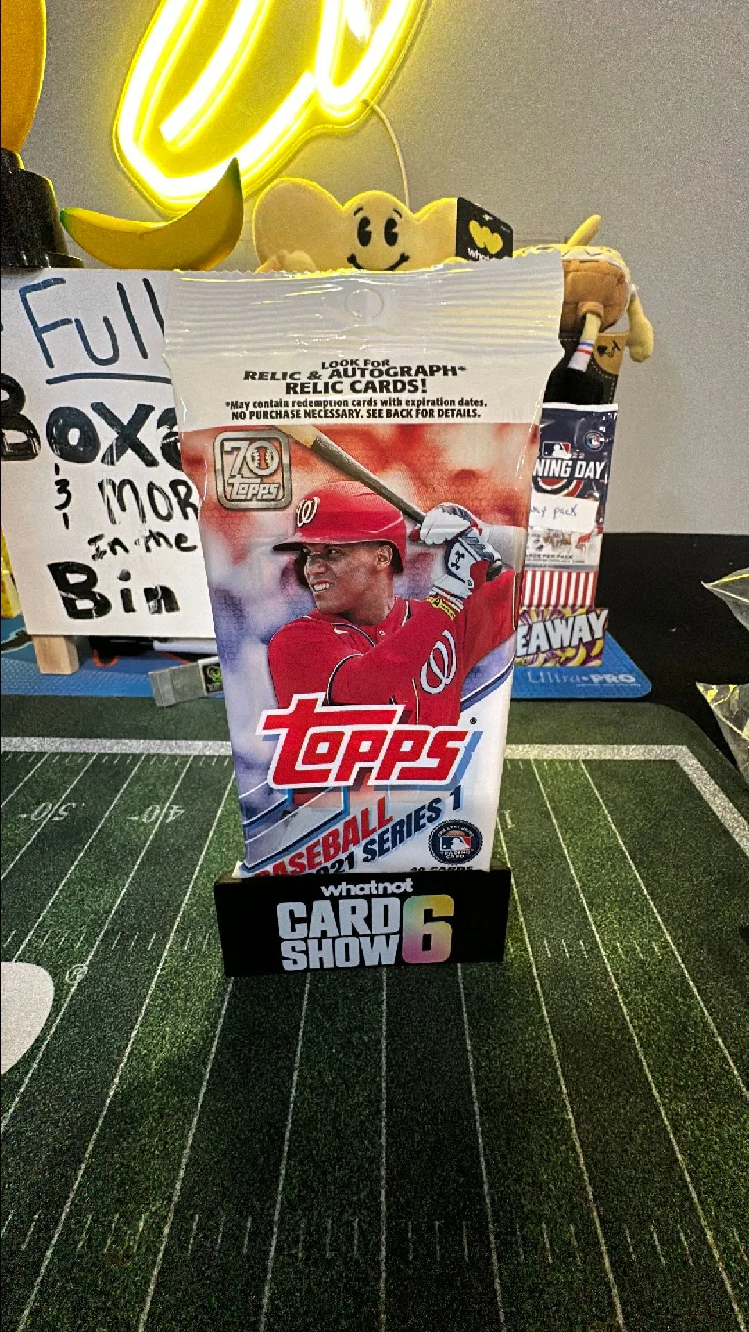 Product image for 2021 Topps Series 1 Baseball 40 Card Value Pack