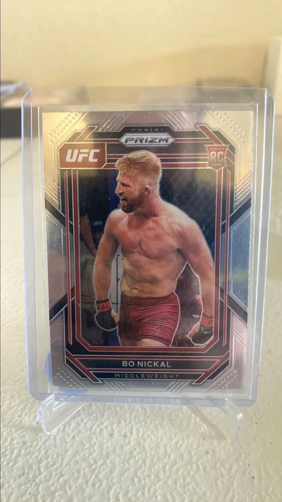 Product image for Bo Nickel, UFC rookie card