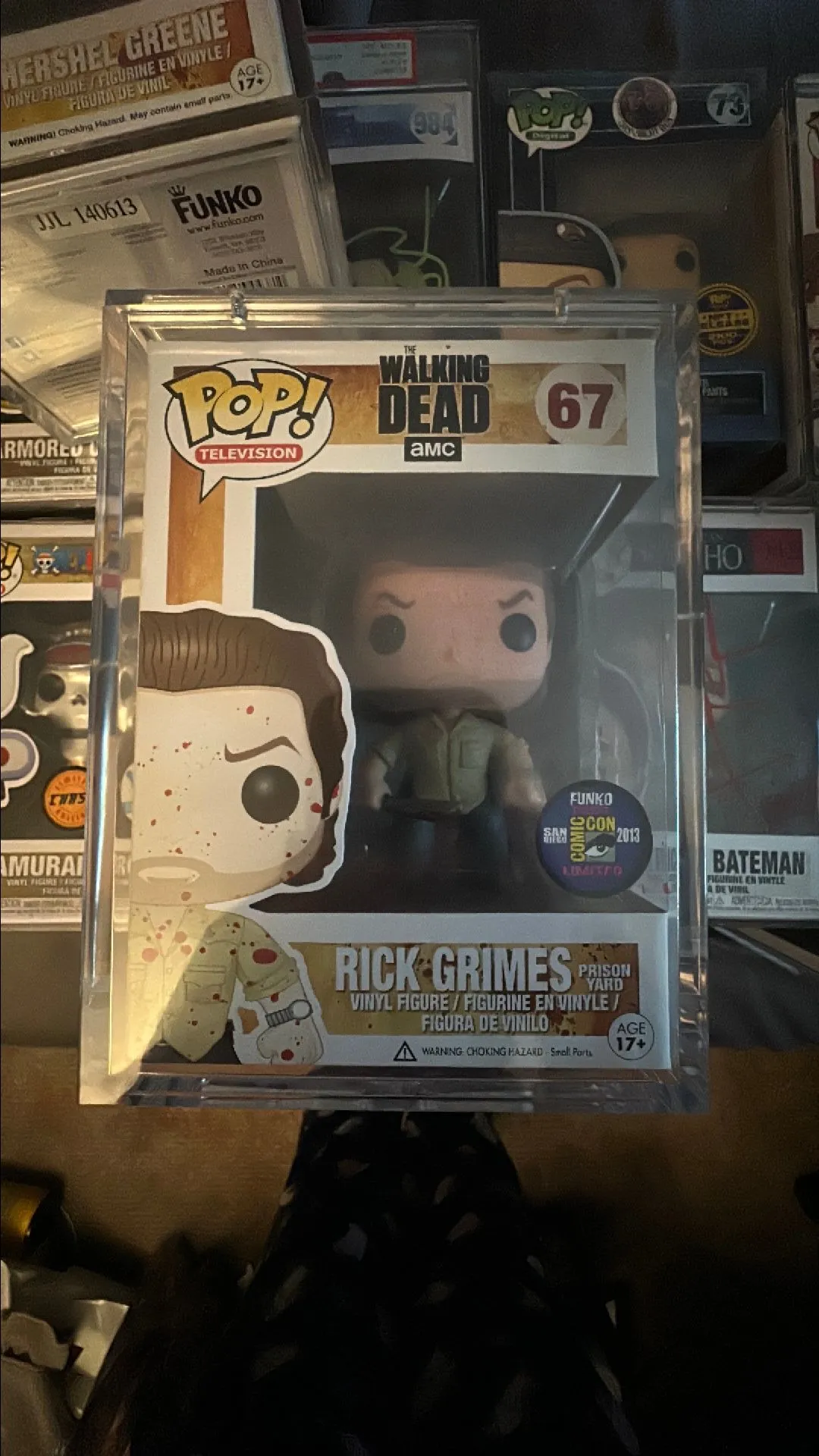 Product image for Rick Grimes Prison Yard SDCC 2013