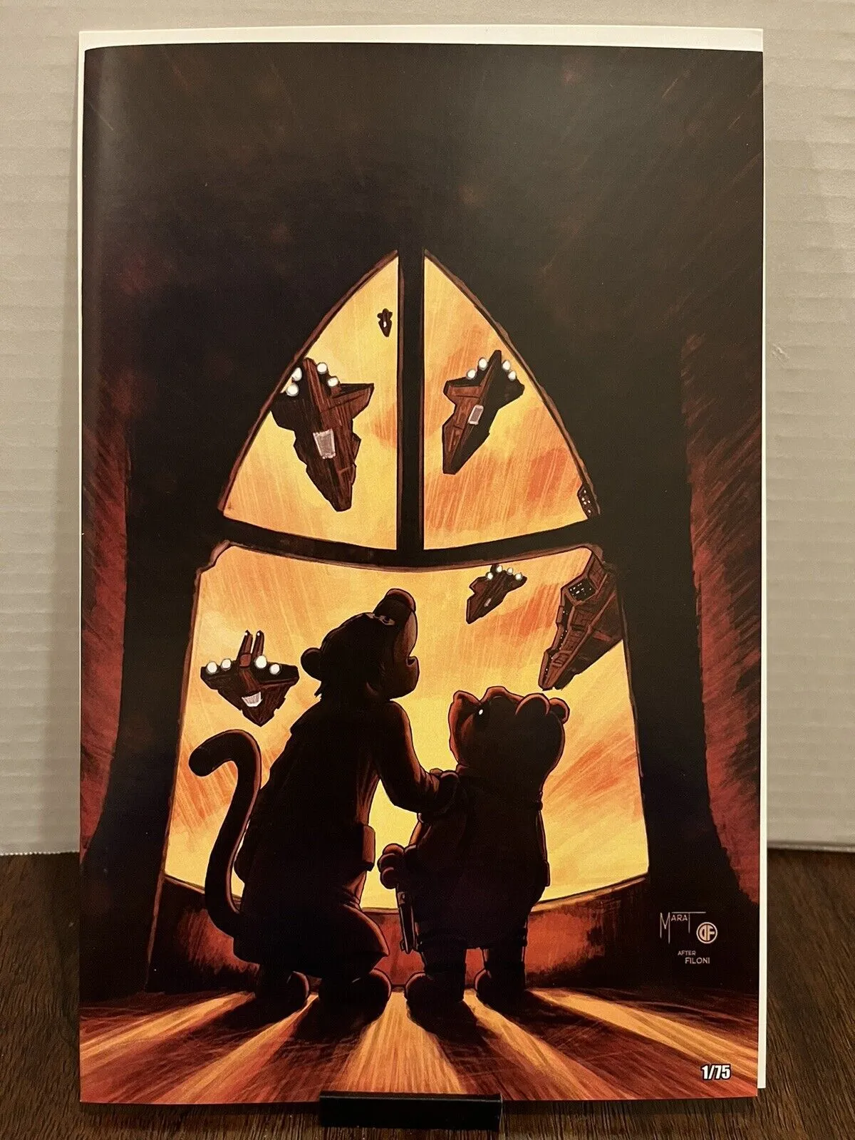 Product image for Do You Pooh? Pooh Wars #1 Virgin Star Wars Clone Wars Homage #1 Of 75