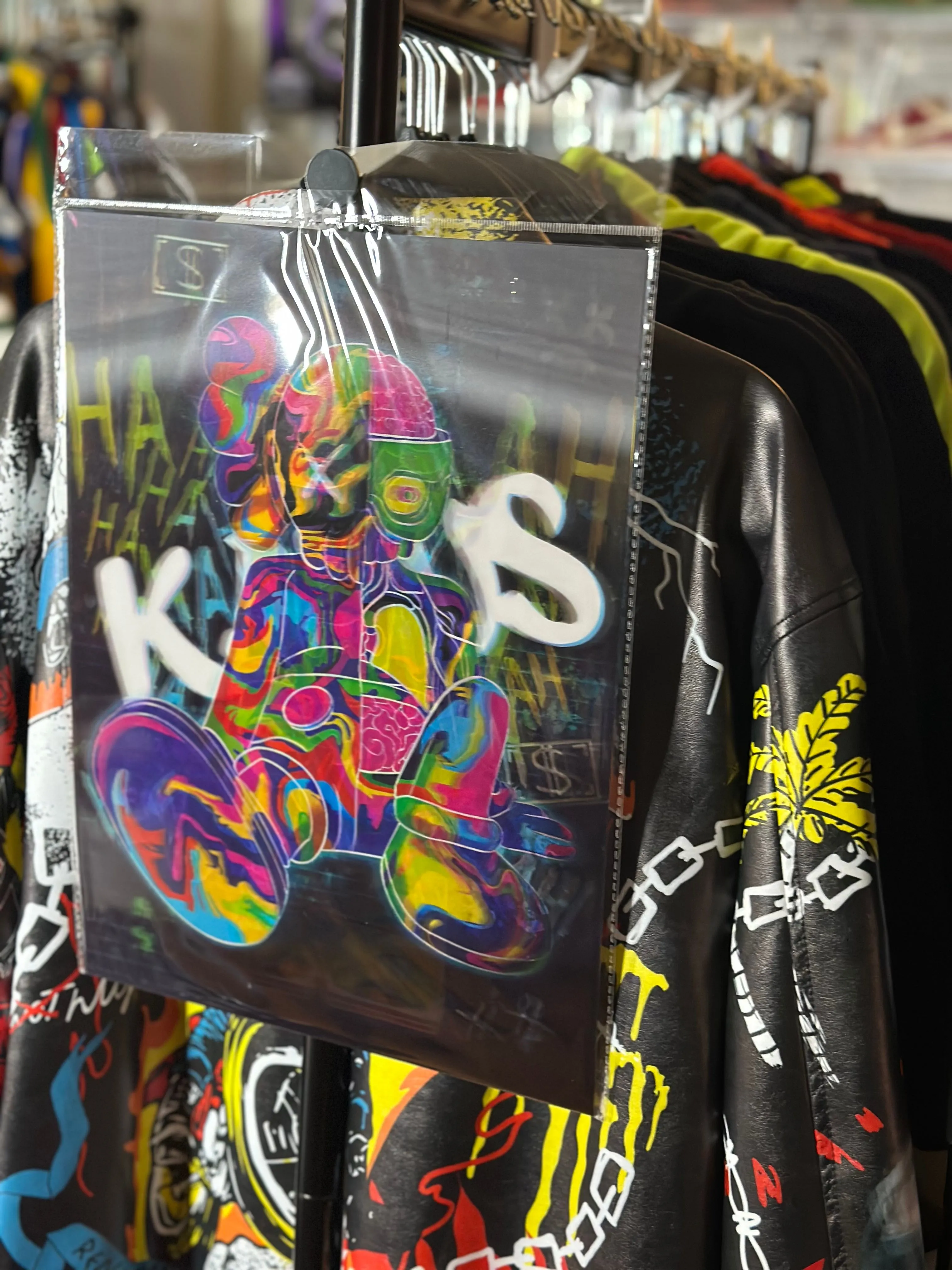 Product image for GRAFFITI KAWS 3D POSTER