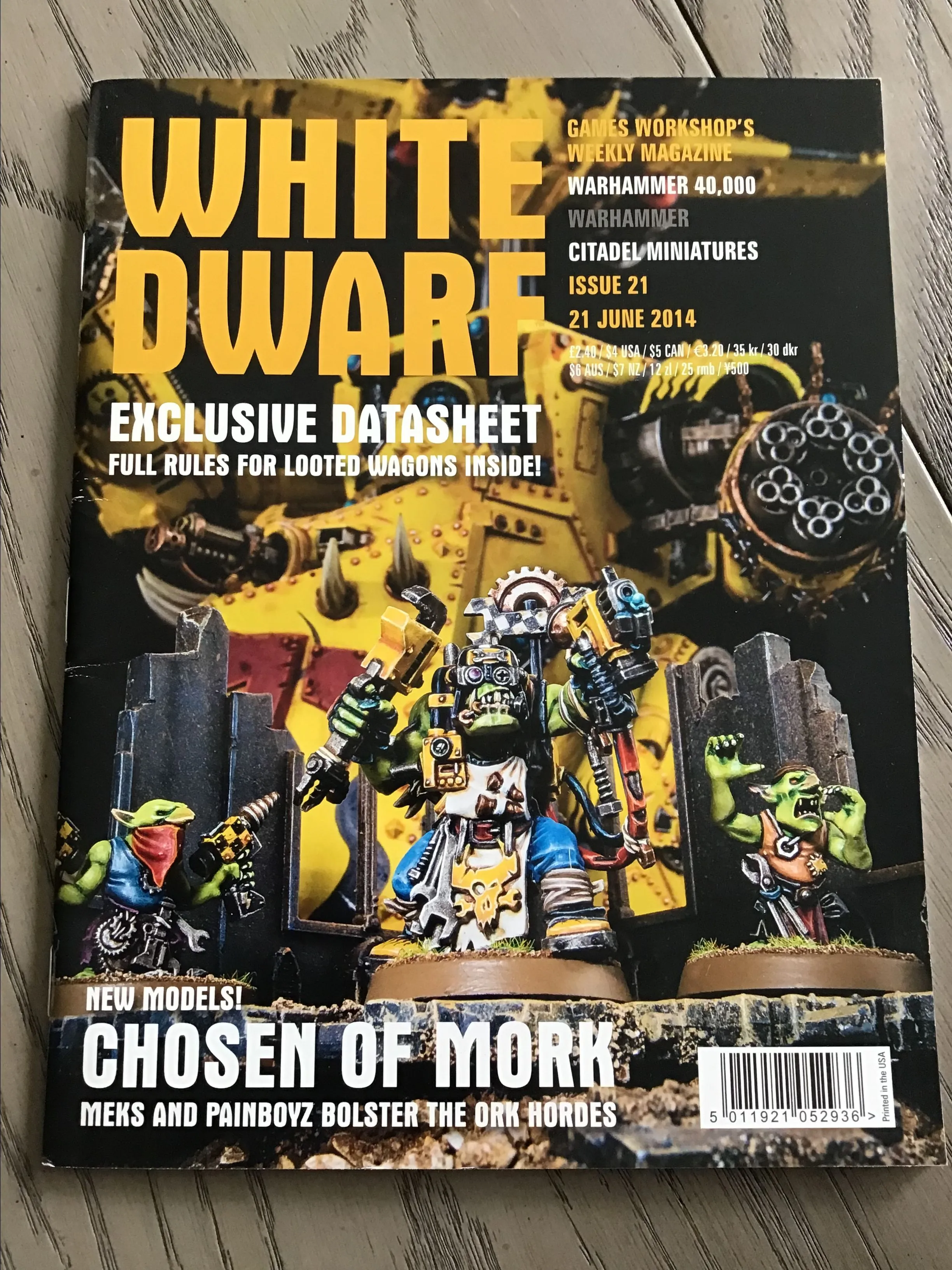 Product image for White Dwarf Issue 21