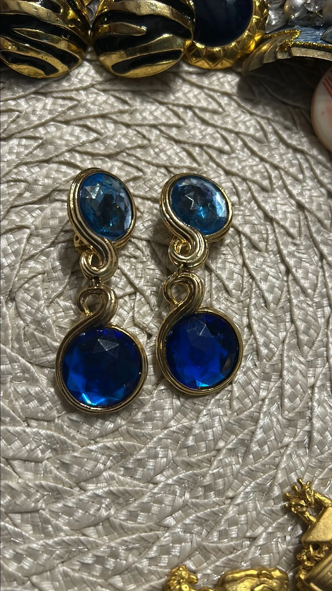 Product image for Vintage Cabochon earrings