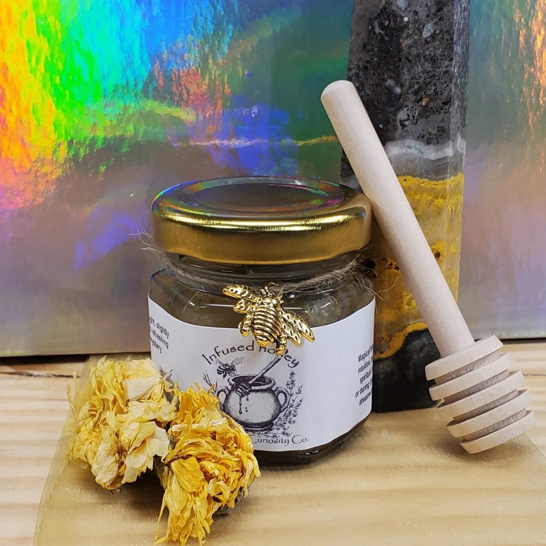 Product image for Infused Honey "Golden Prosperity" 