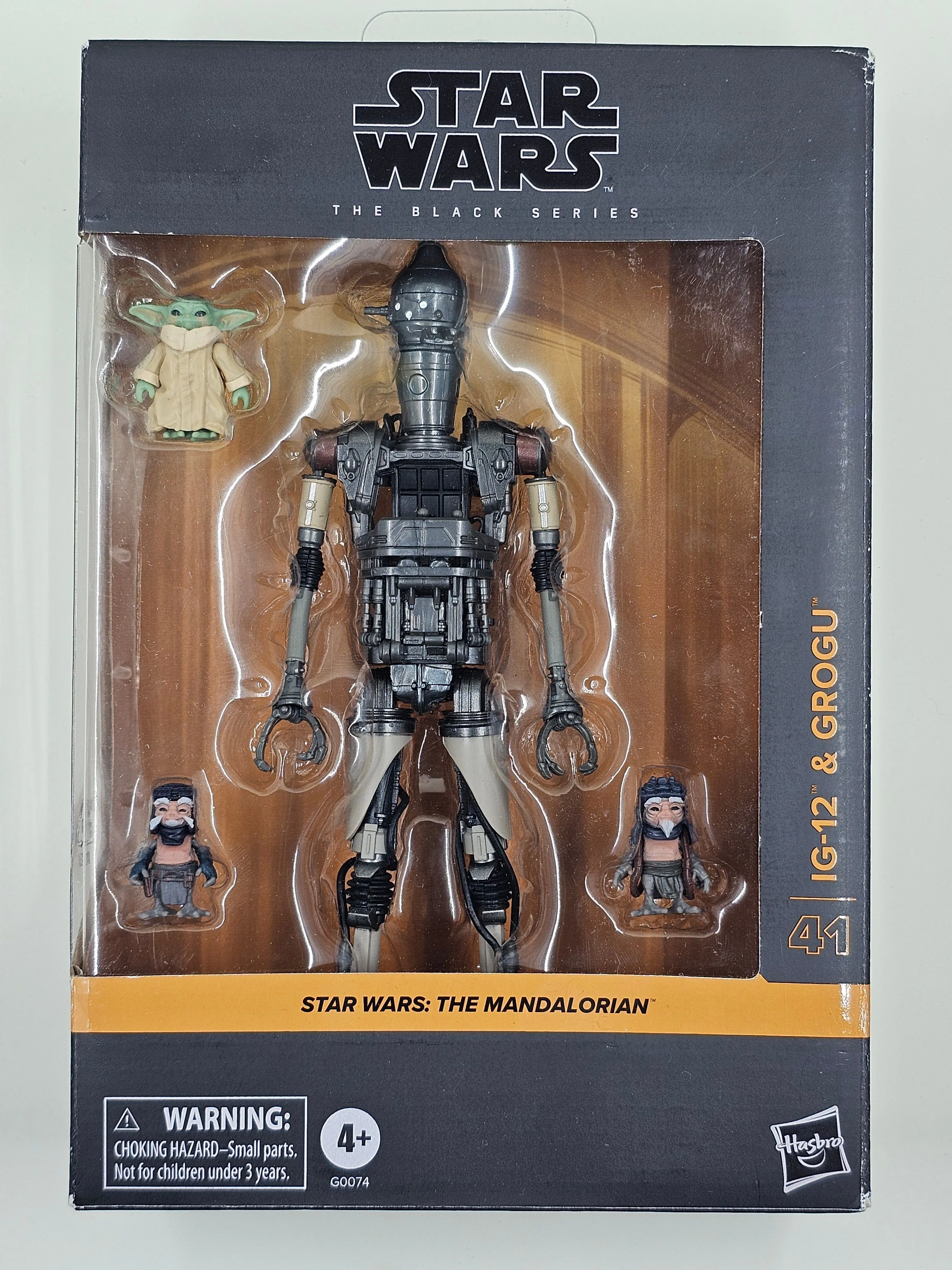 Product image for star wars ig-12 & grogu black series