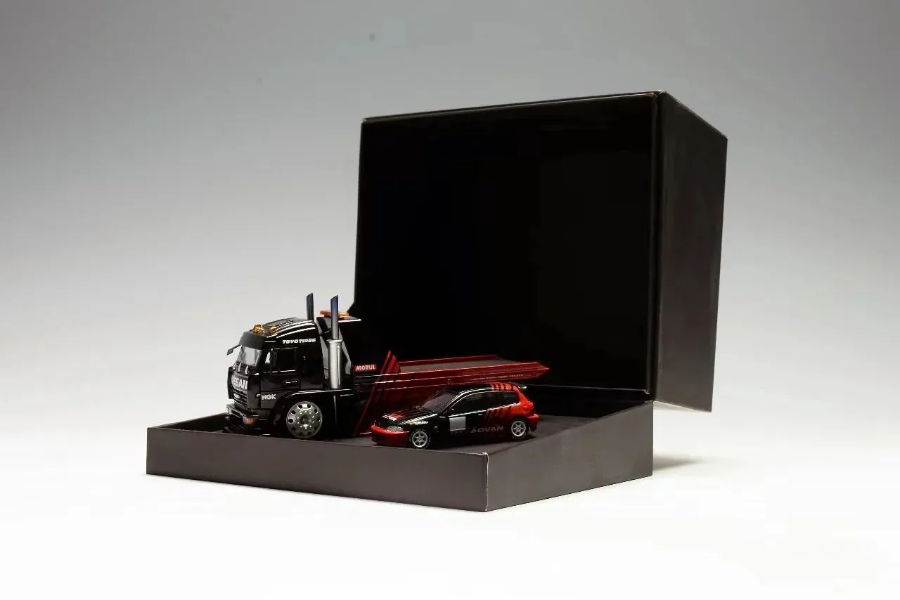 Product image for Street Weapon x Stance Hunters Kamaz Truck w/ Honda Civic (Advan Livery) Luxury Edition