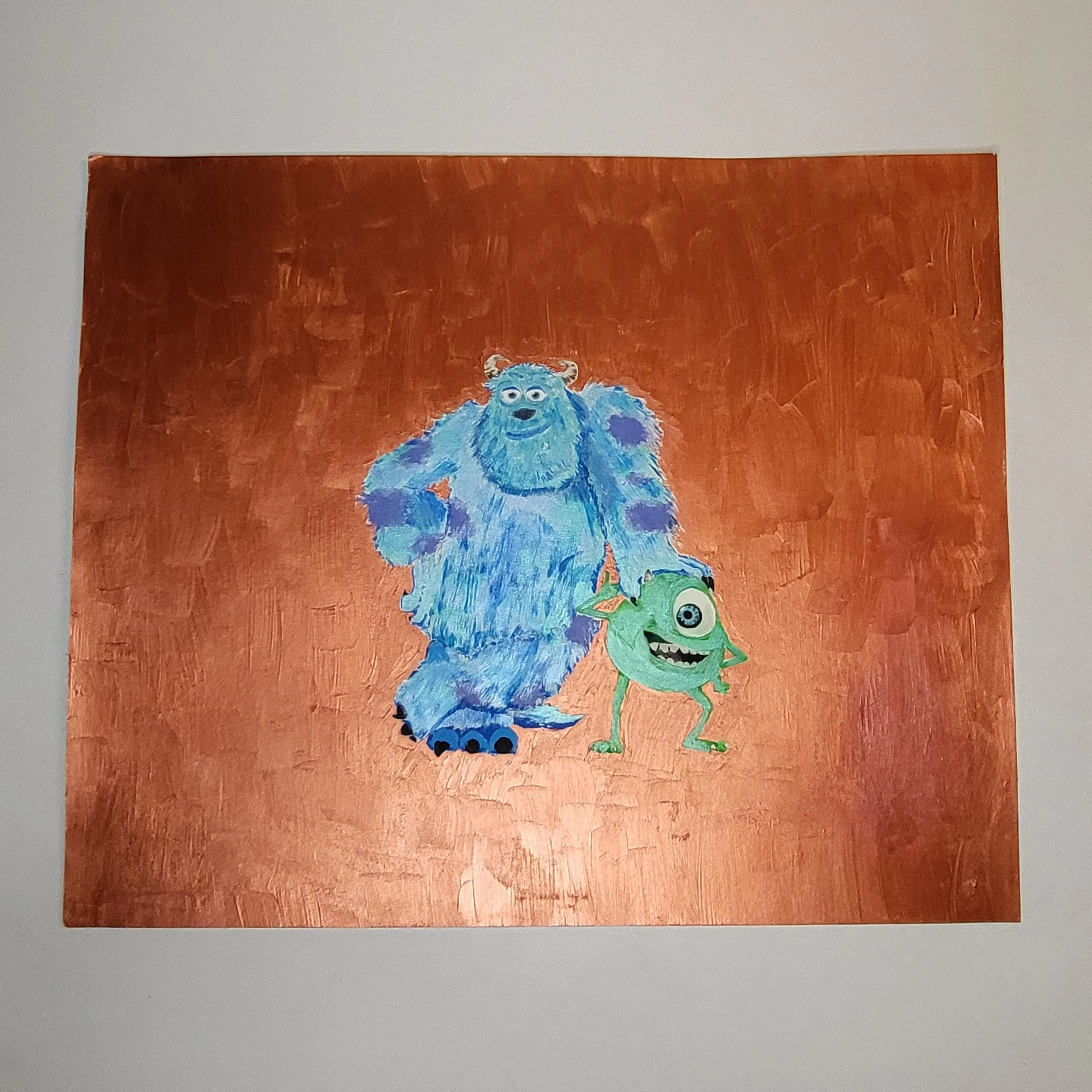 Product image for Sully & Googly Bear -Textured Poster
