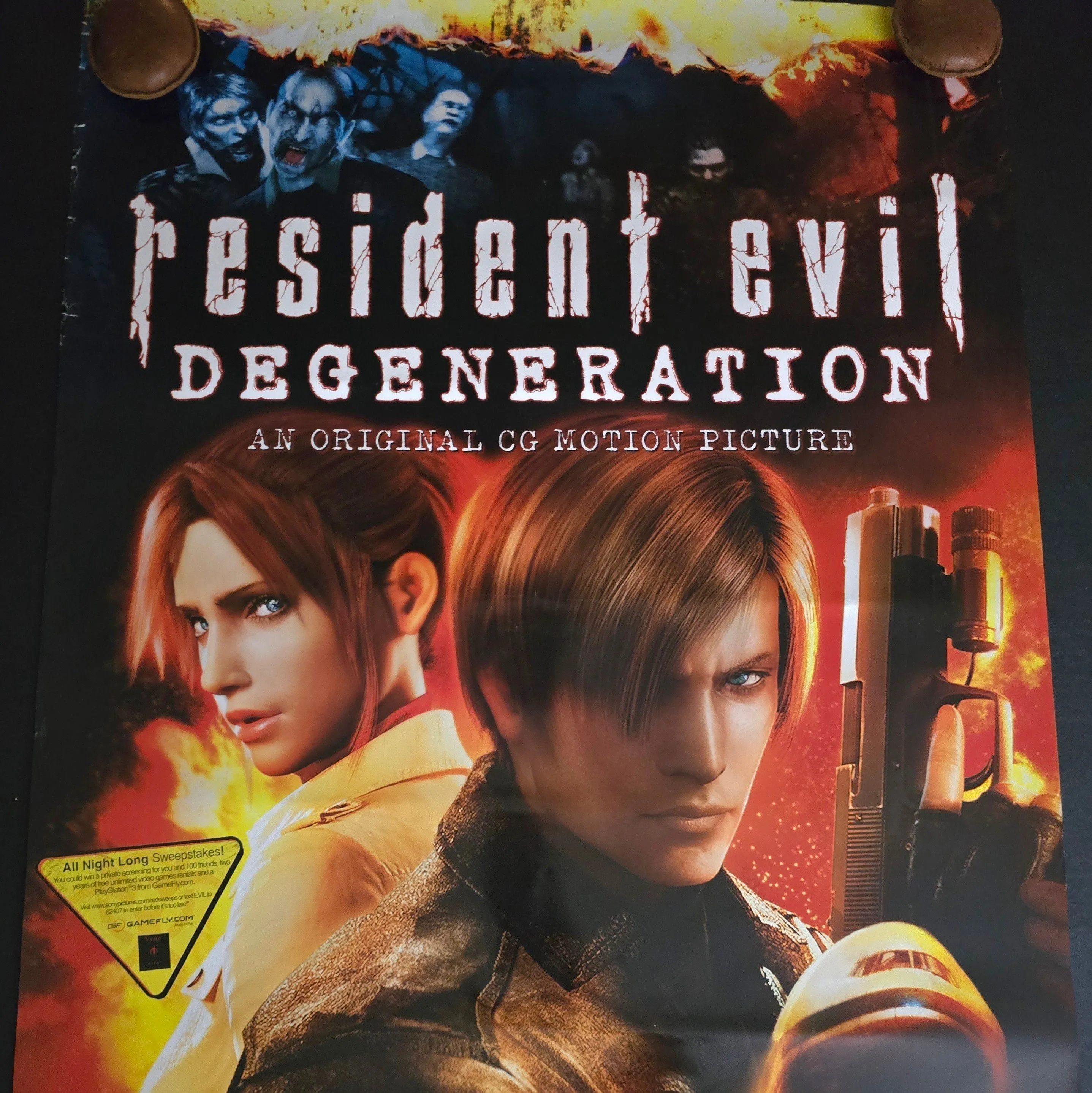 Resident Evil: Degeneration Video Poster (Rare) · Whatnot: Shop, Sell,  Connect