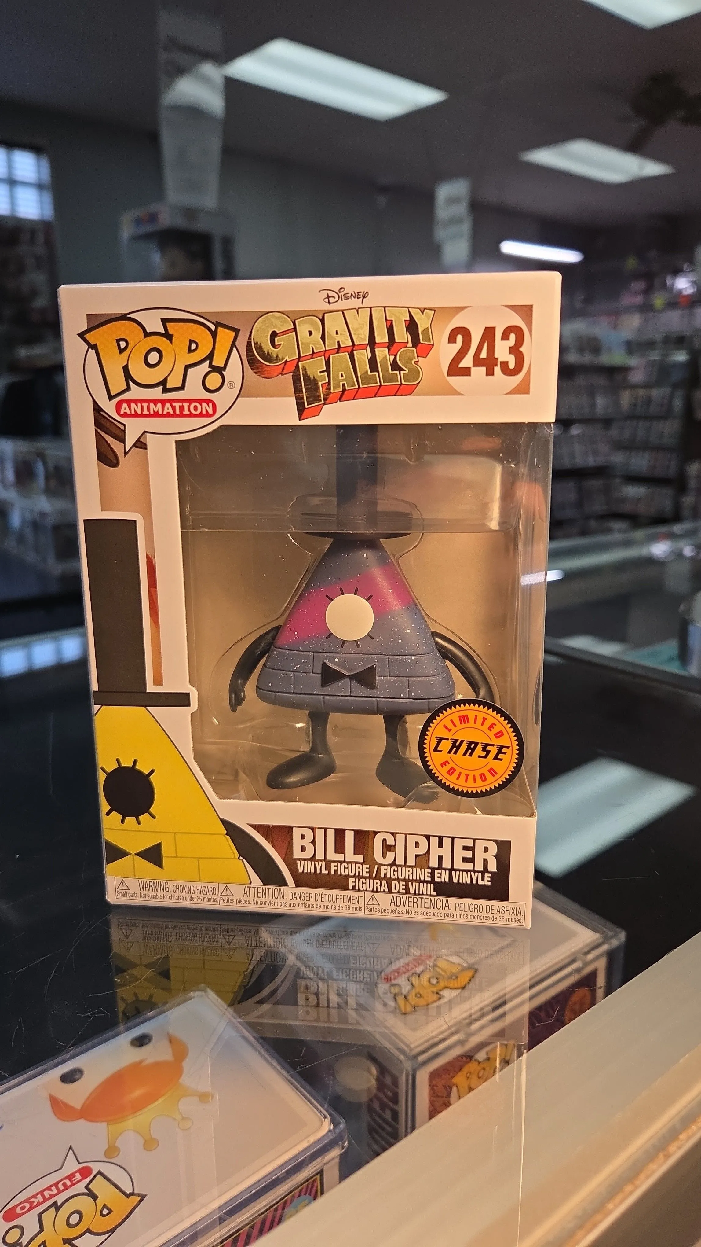 Product image for Bill Cipher Chase #243 w/ Protector 