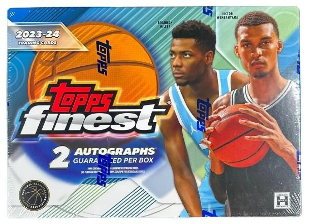 Product image for 2023/24 Topps Finest Basketball Hobby Box