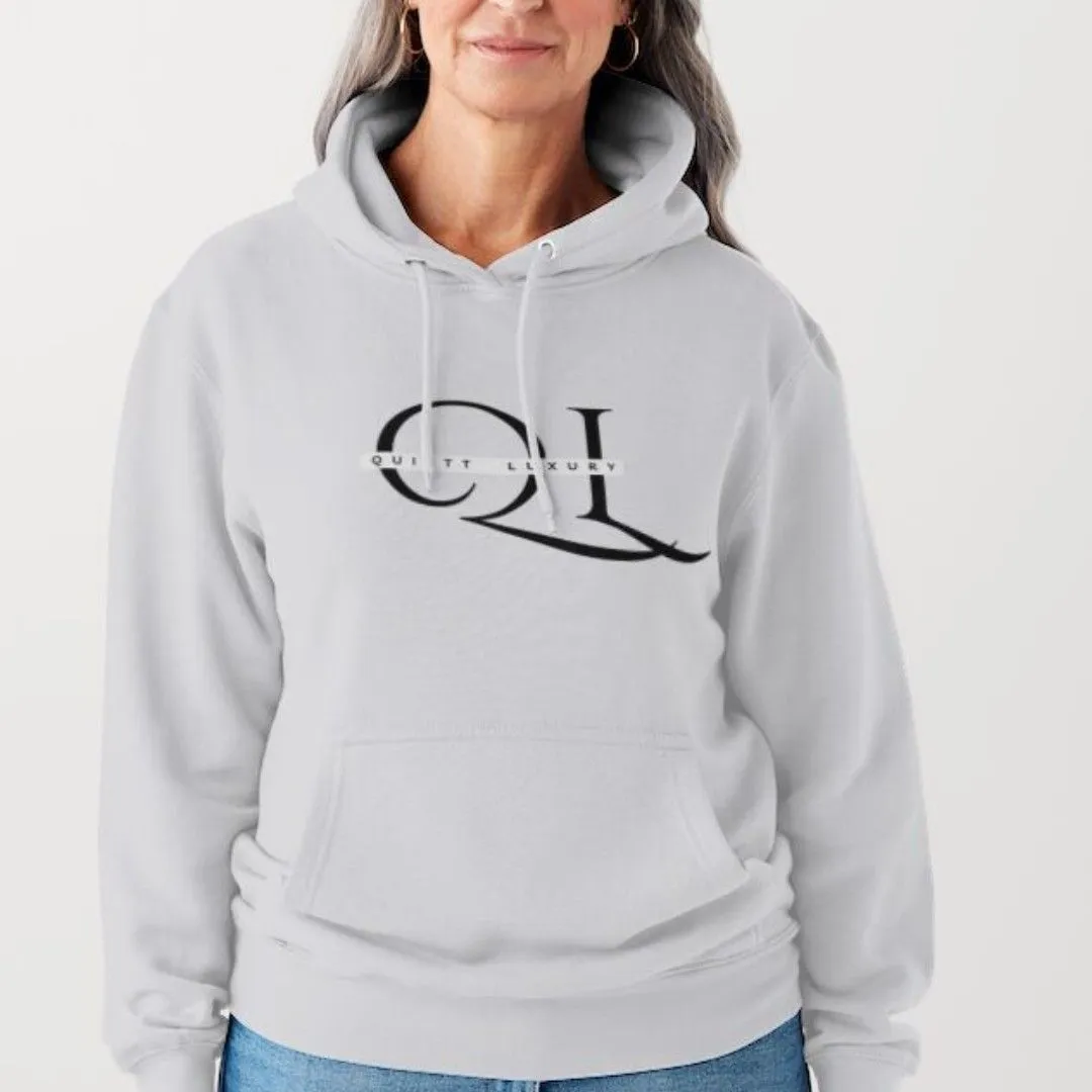 Product image for Road to 1k Gray Hoodie - Quiettluxury