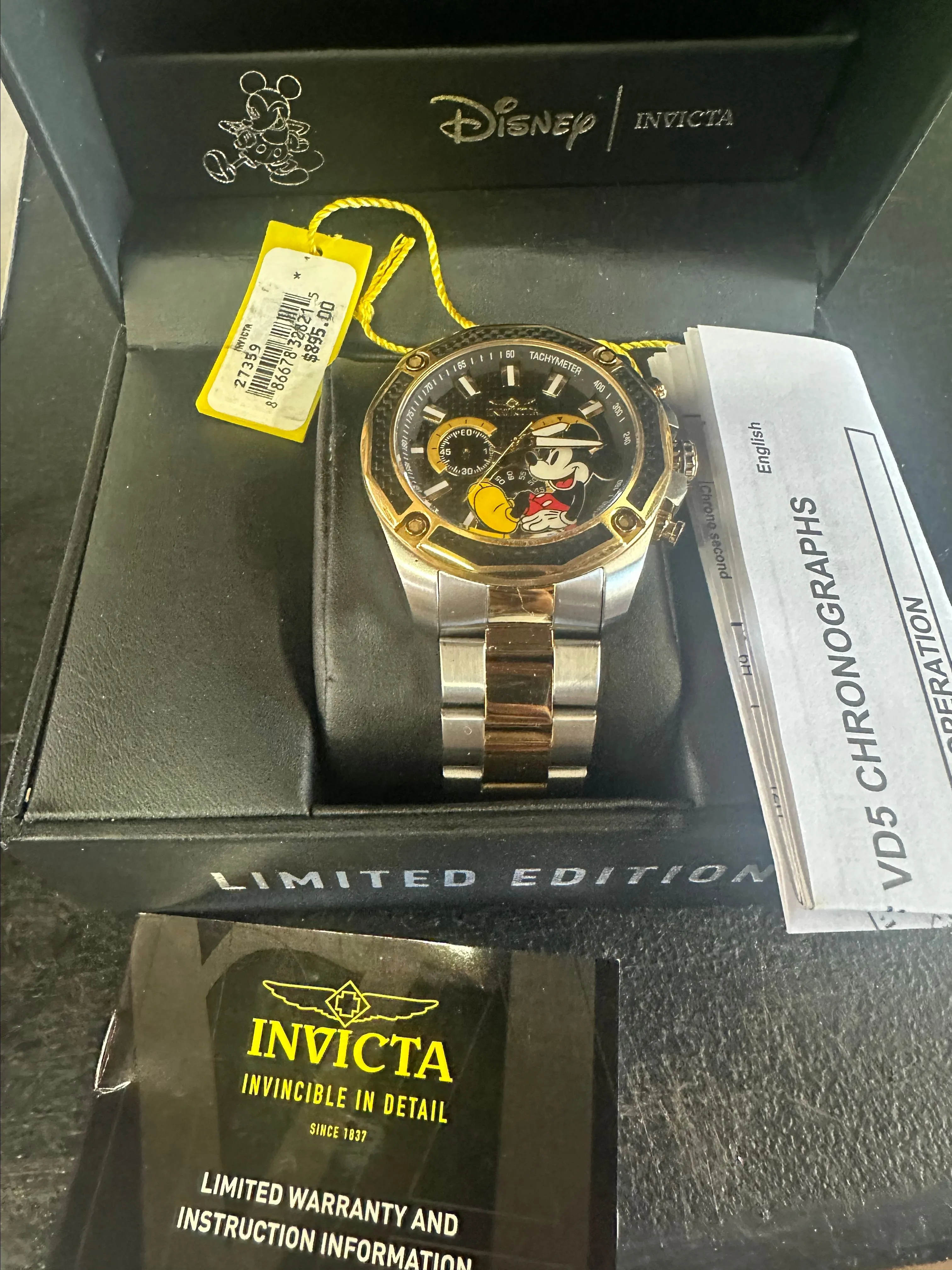 Product image for Invicta  Limited, edition Disney watch