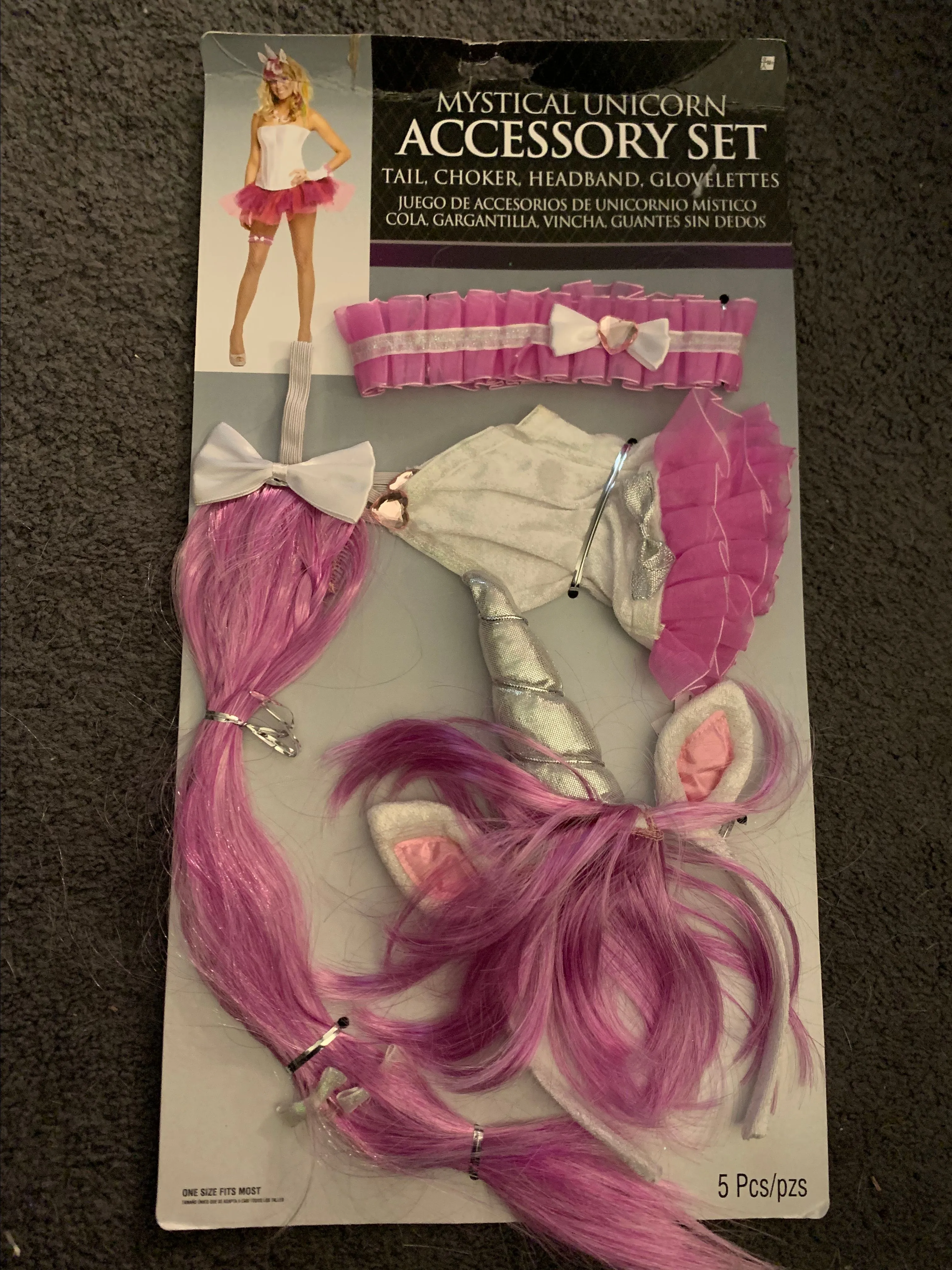 Product image for Mystical Unicorn, NWT 5 pc. Accessories Kit