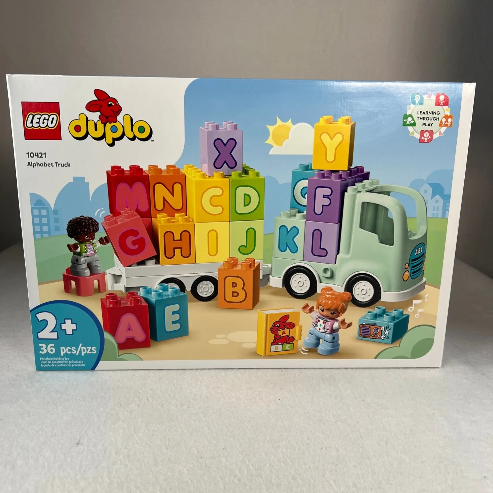 Product image for LEGO DUPLO: Alphabet Truck Learn Through Play Series Ages 2+ (36 pcs) Sealed