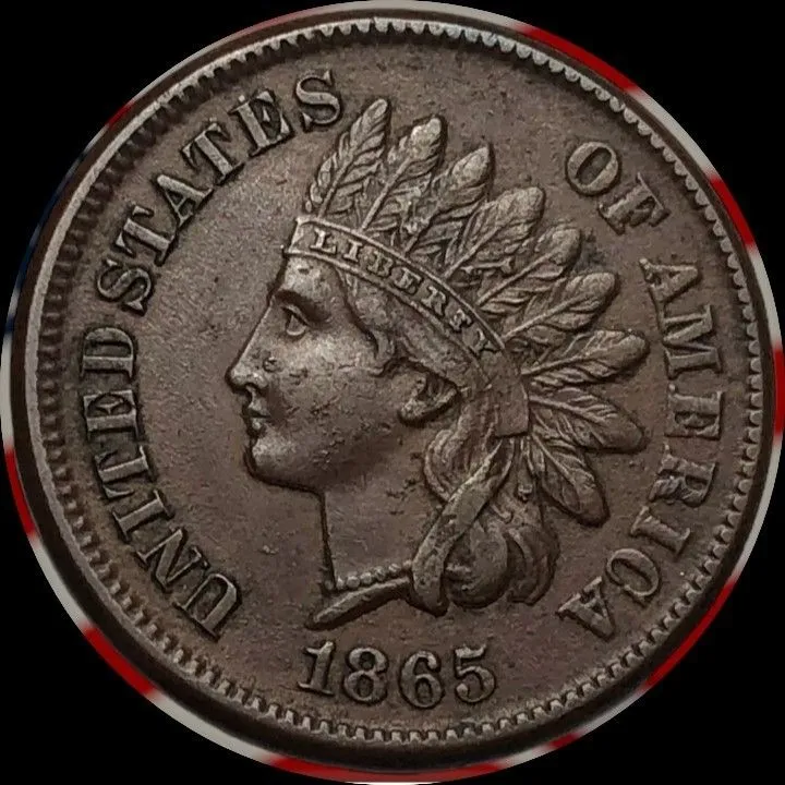 Product image for amazing bu Indian head penny 1865