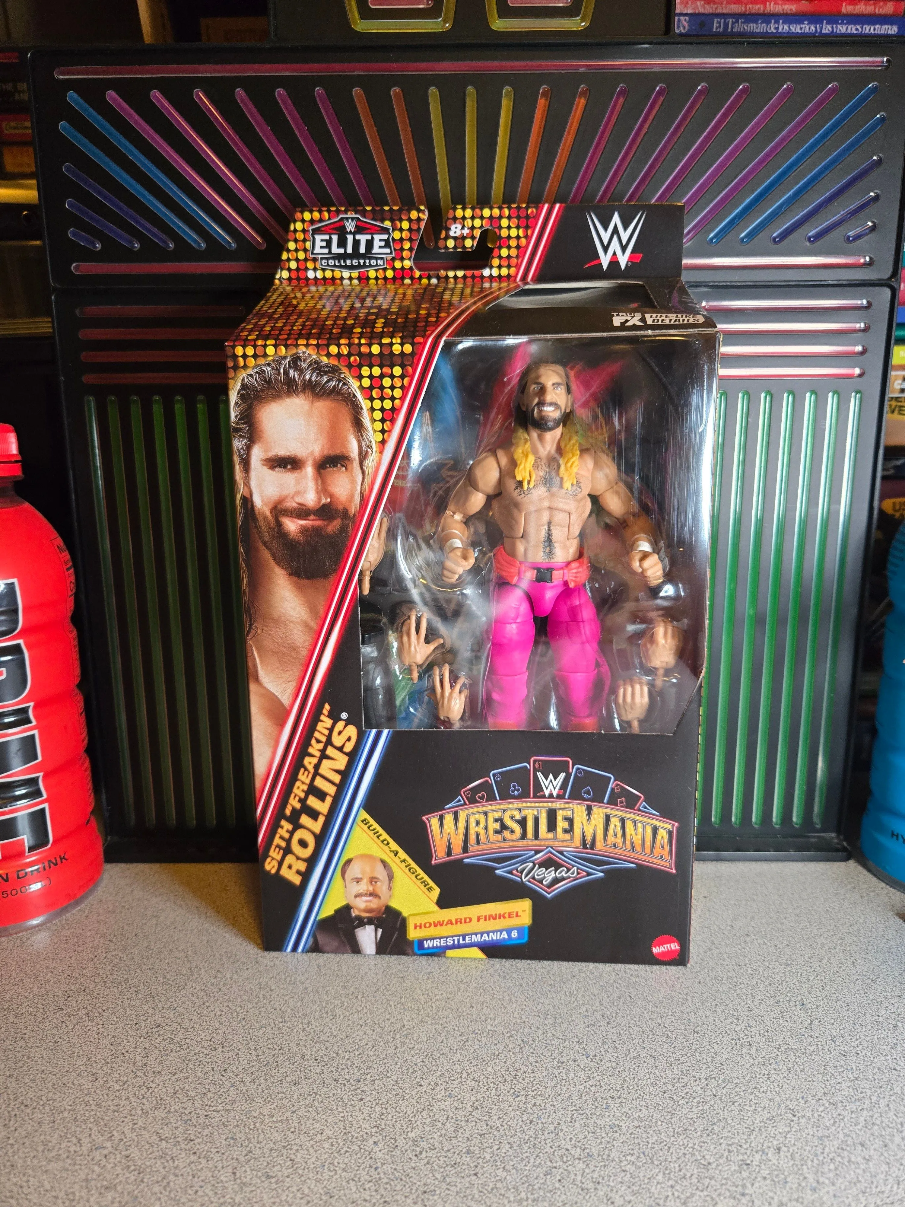 Product image for WWE Elite Collection WrestleMania 2025 Seth "Freakin" Rollins 
