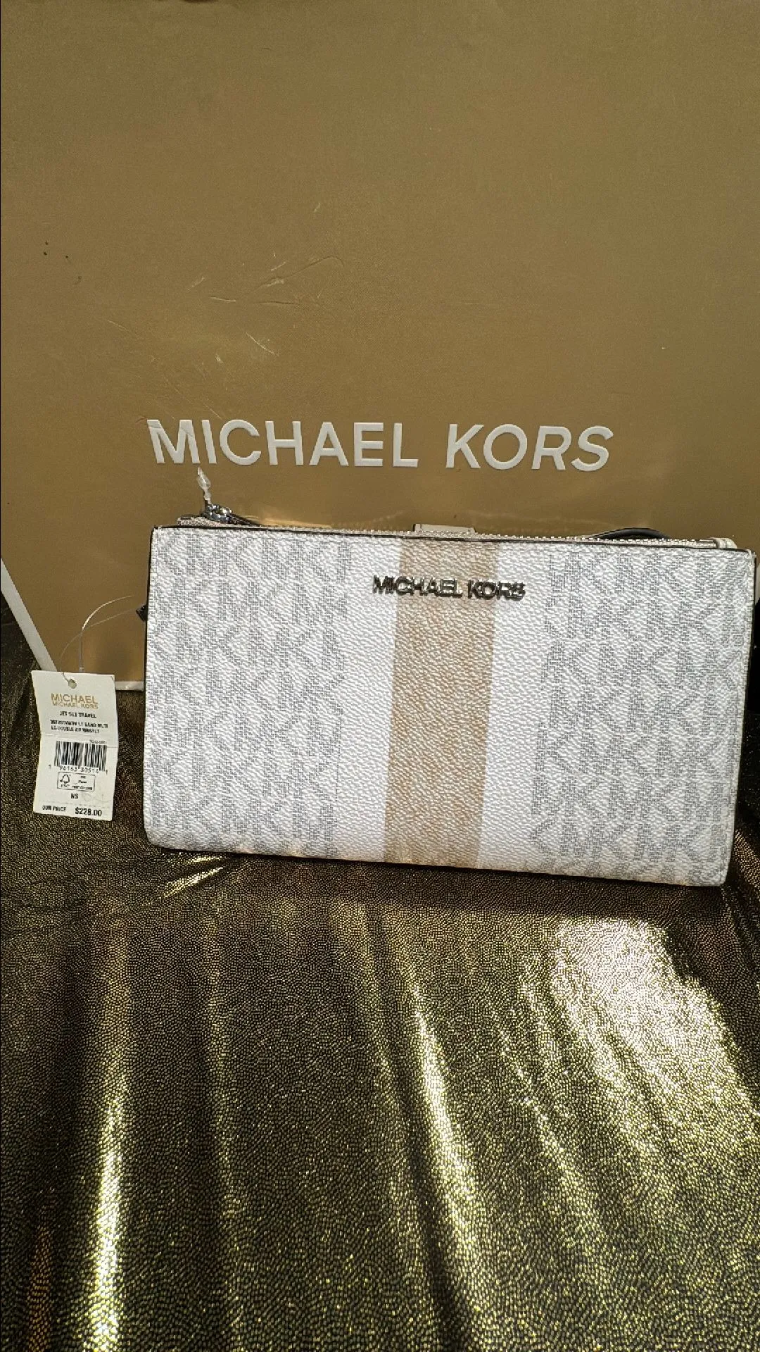 Product image for Michael Kors large double zip wallet~ Retail: $228.00
