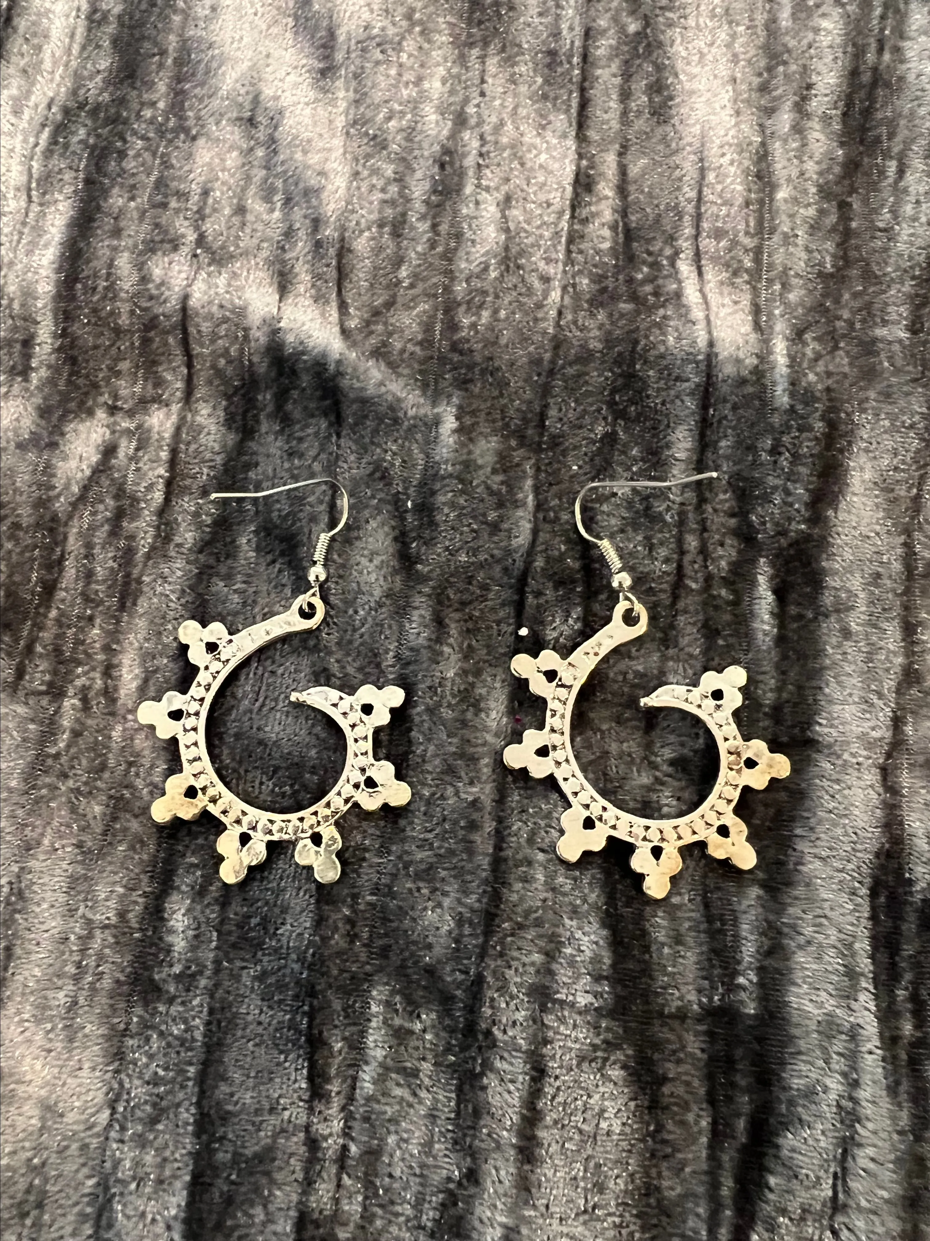 Product image for Elegant Silver Hoop Earrings