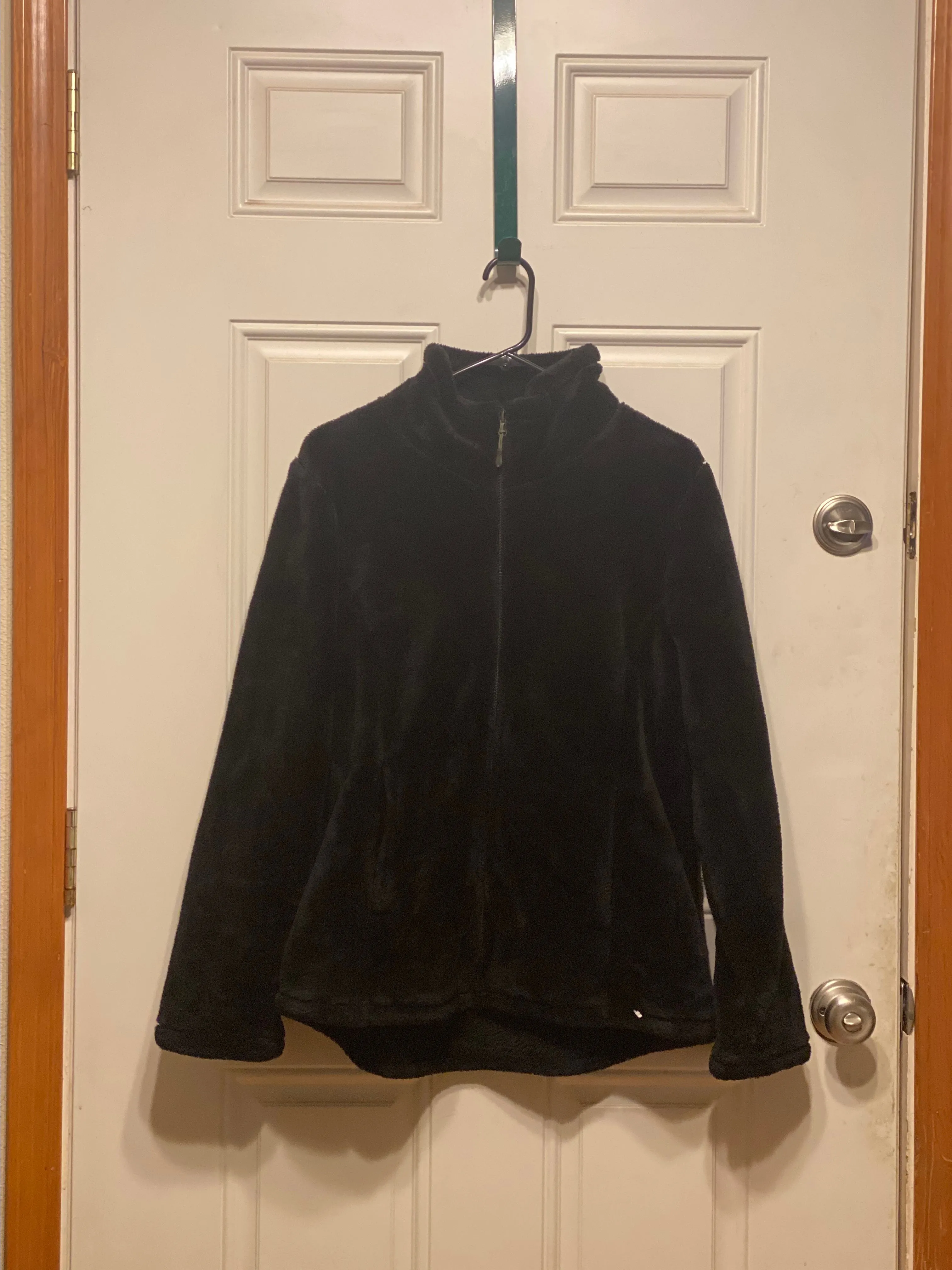 Product image for 32 Degree Faux Fur Zip Up Jacket size L