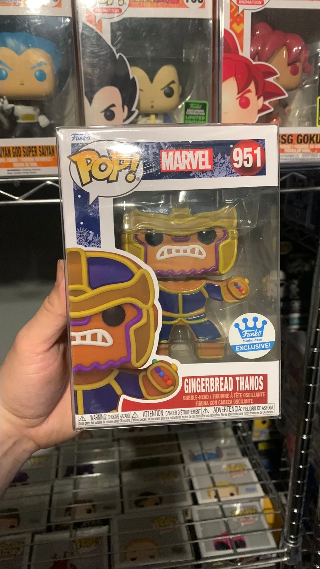 Product image for Gingerbread thanos 951