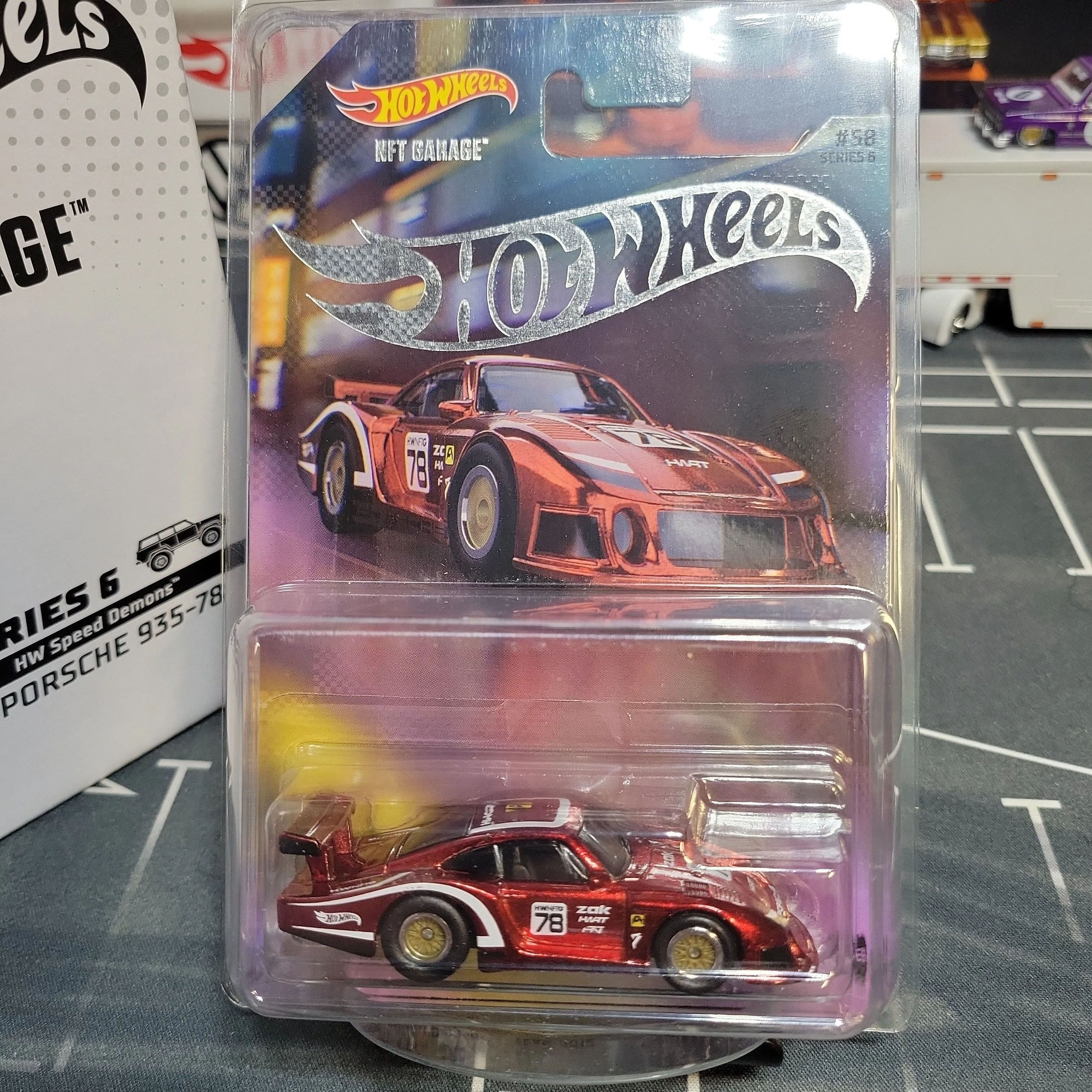 Hot Wheels NFT Garage Series 6 1978 Porsche 935-78 · Whatnot: Buy 