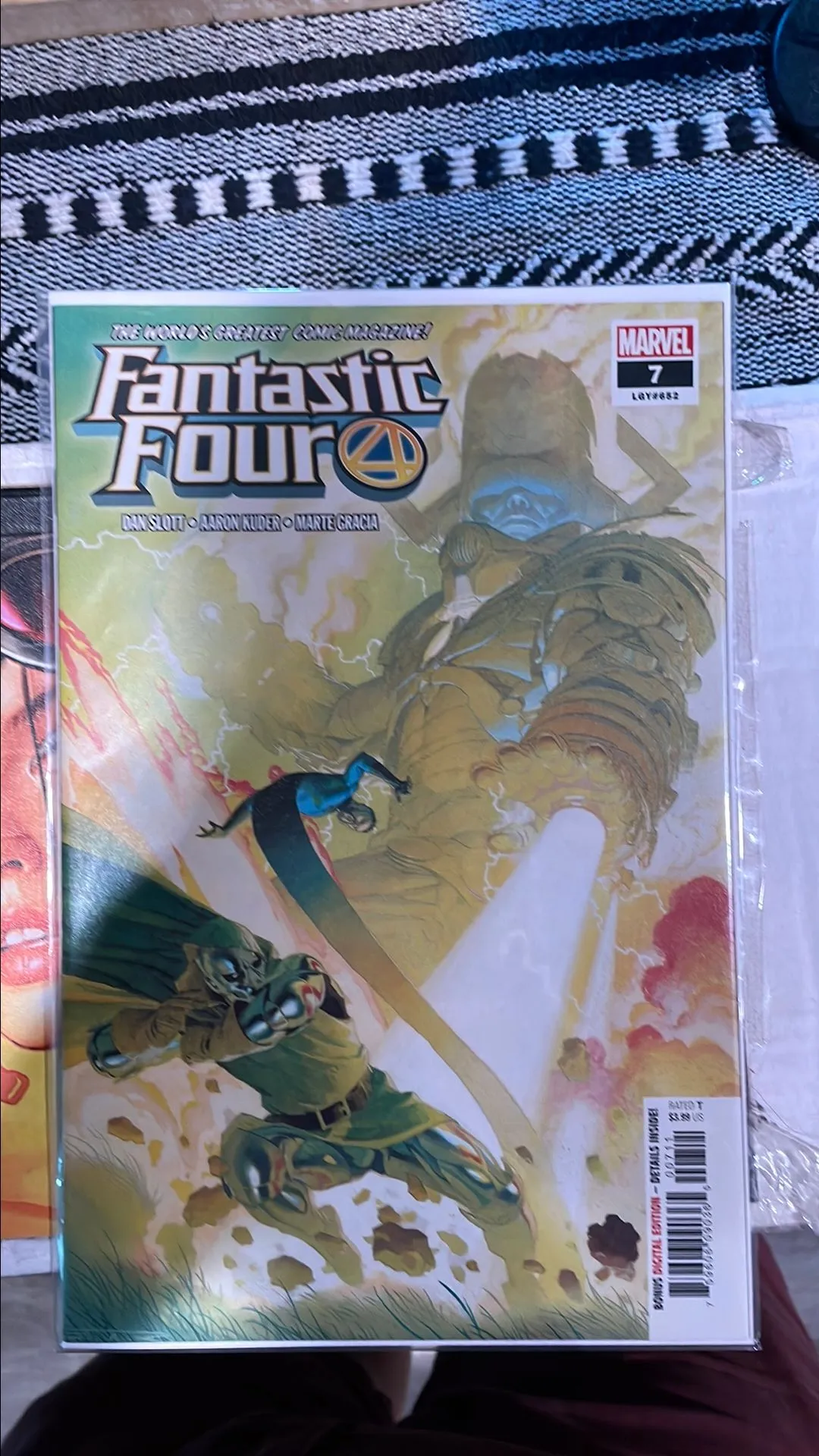 Product image for Fantastic Four vol 6 issue 7A Ribic cover 9.6